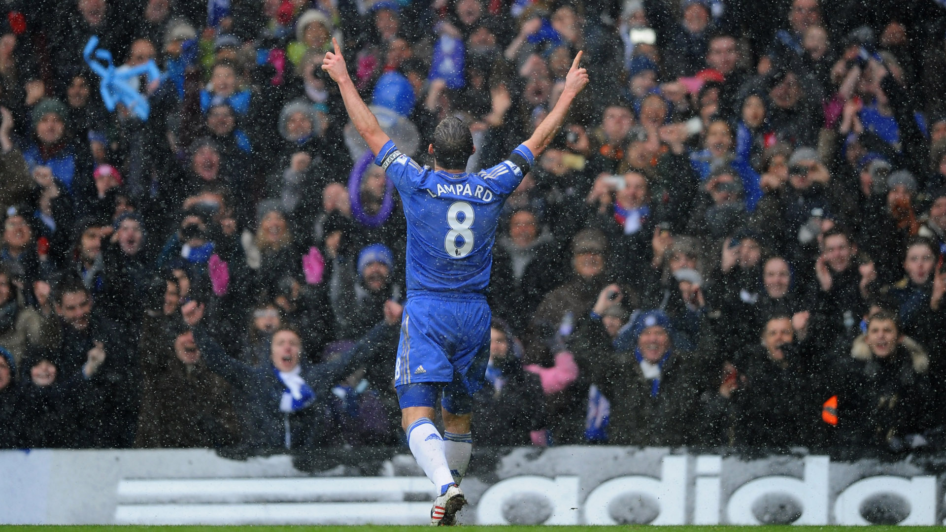 Frank Lampard Chelsea FC Soccer Men Sport British Arms Up Football Player Footballers 1920x1080