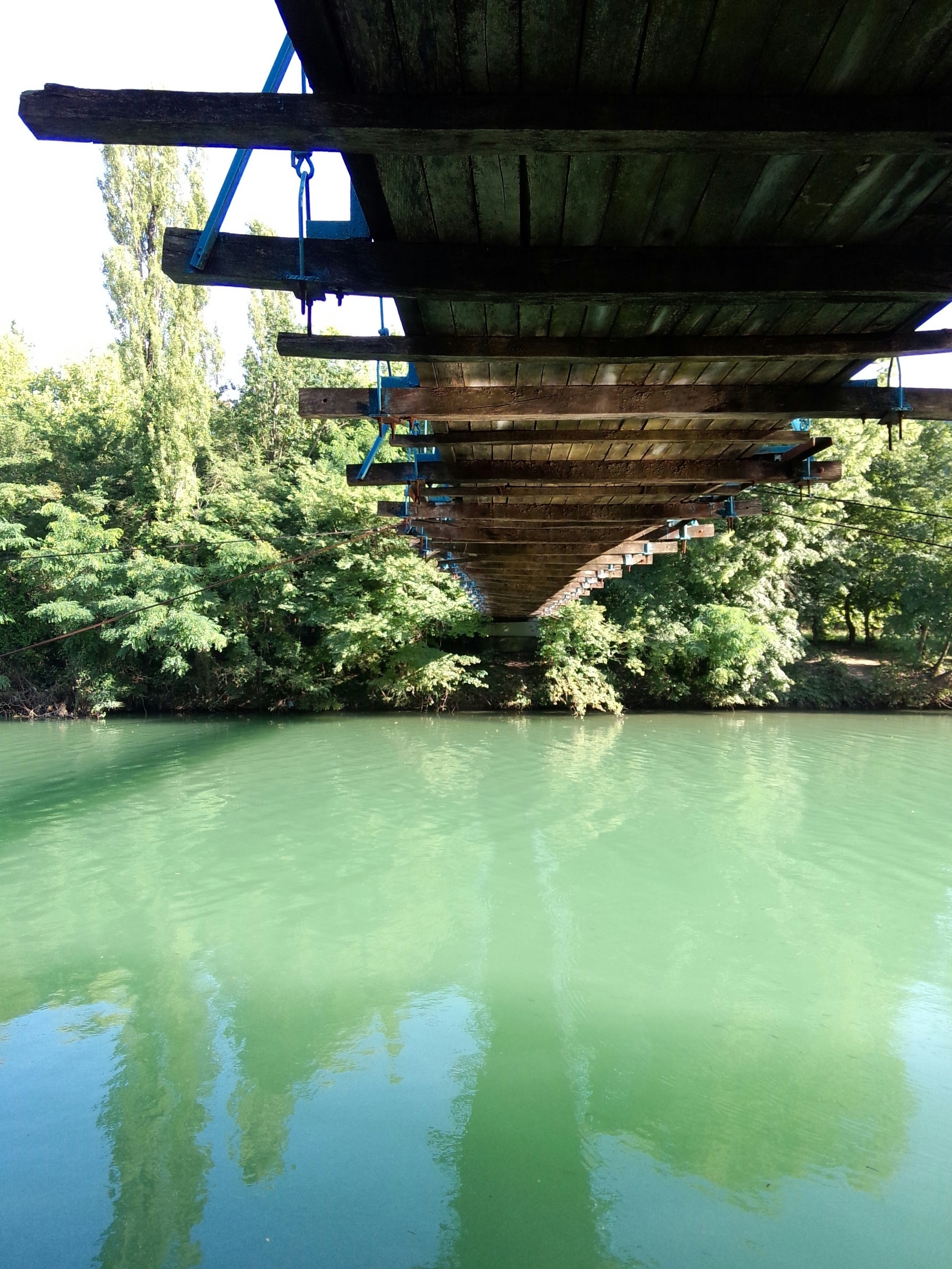 Bridge Water Outdoors Under Bridge Green River 2448x3264