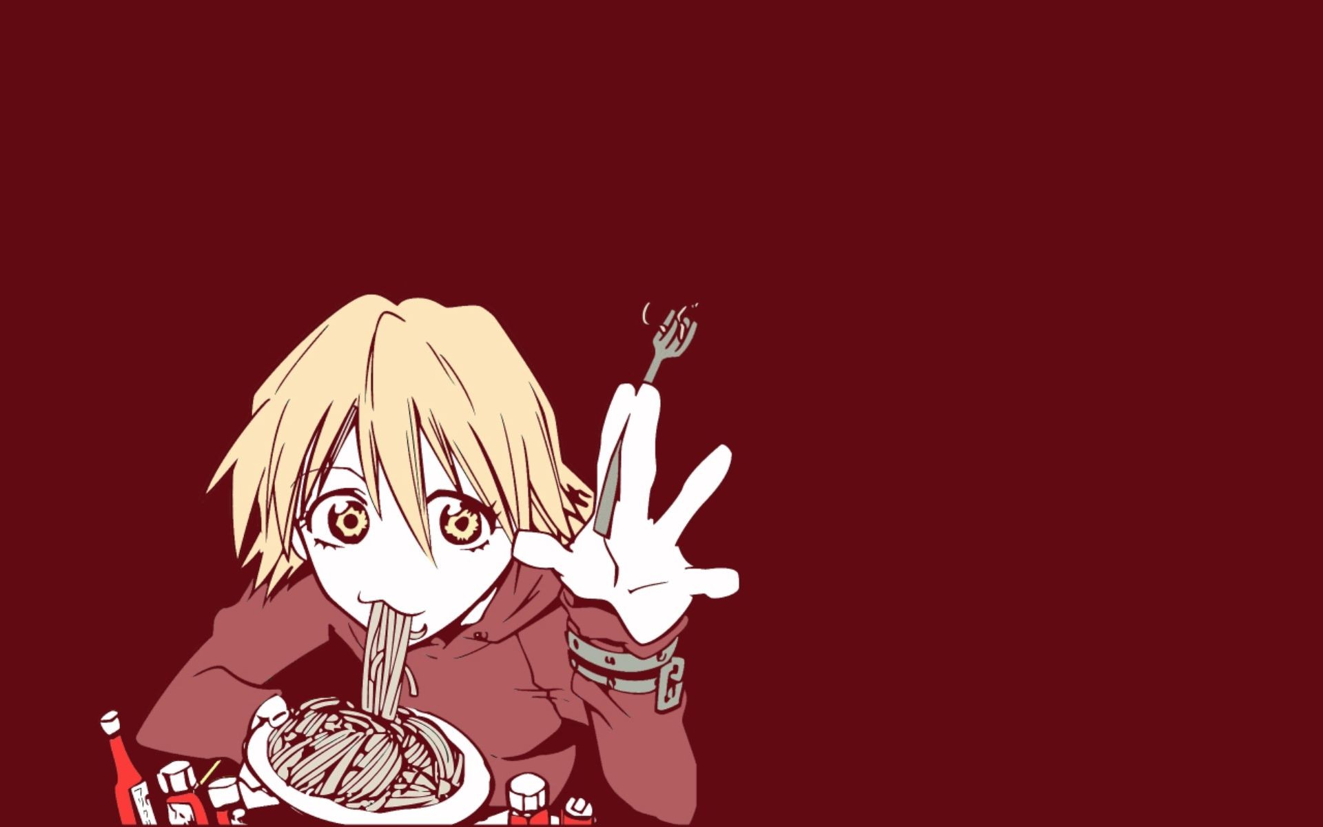 FLCL Haruhara Haruko Ramen Anime 1920x1200