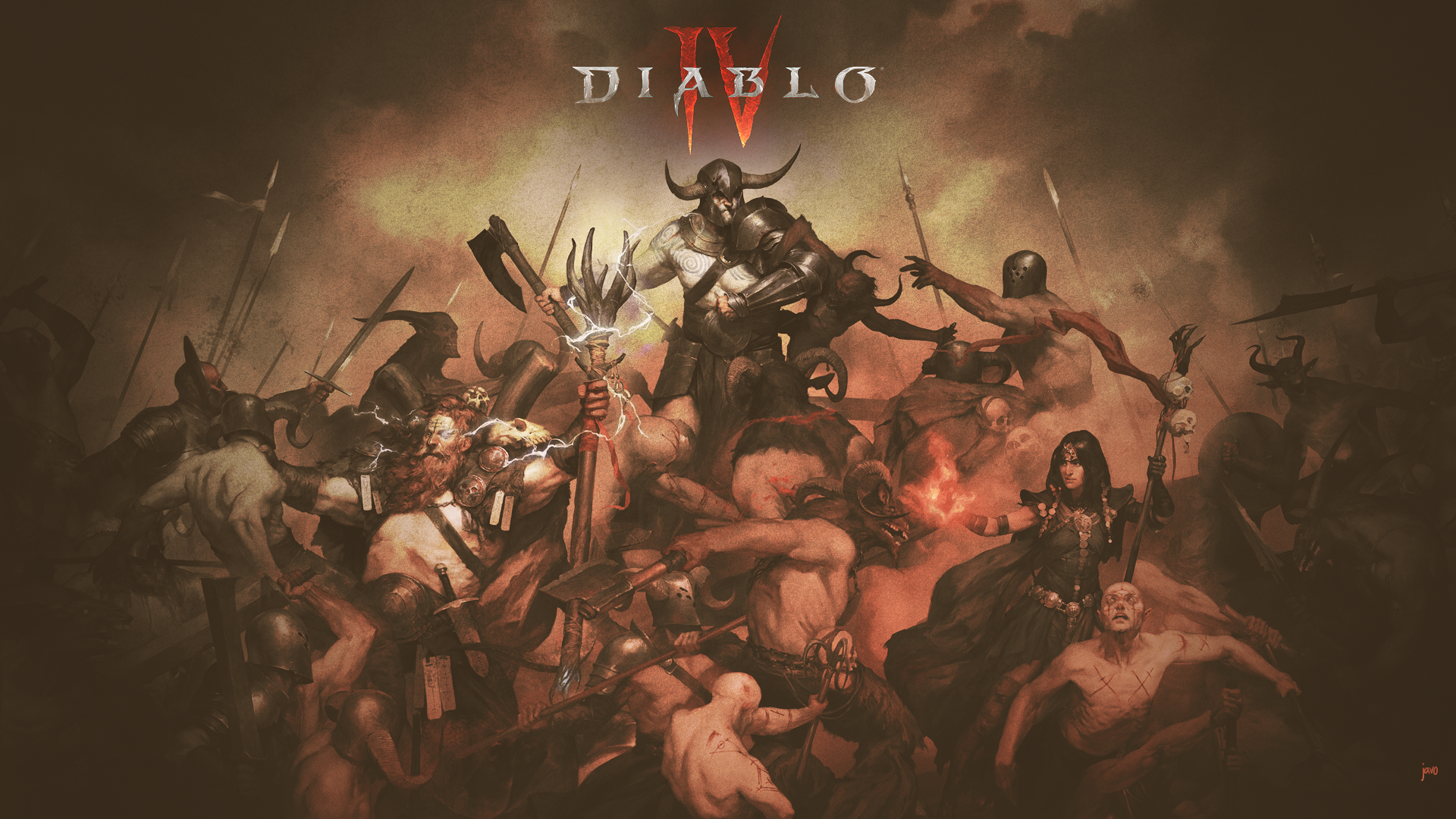 Diablo 4 Diablo Iv Diablo RPG Lilith Lilith Diablo Sanctuary Javo Blizzard Entertainment BlizzCon 1920x1080