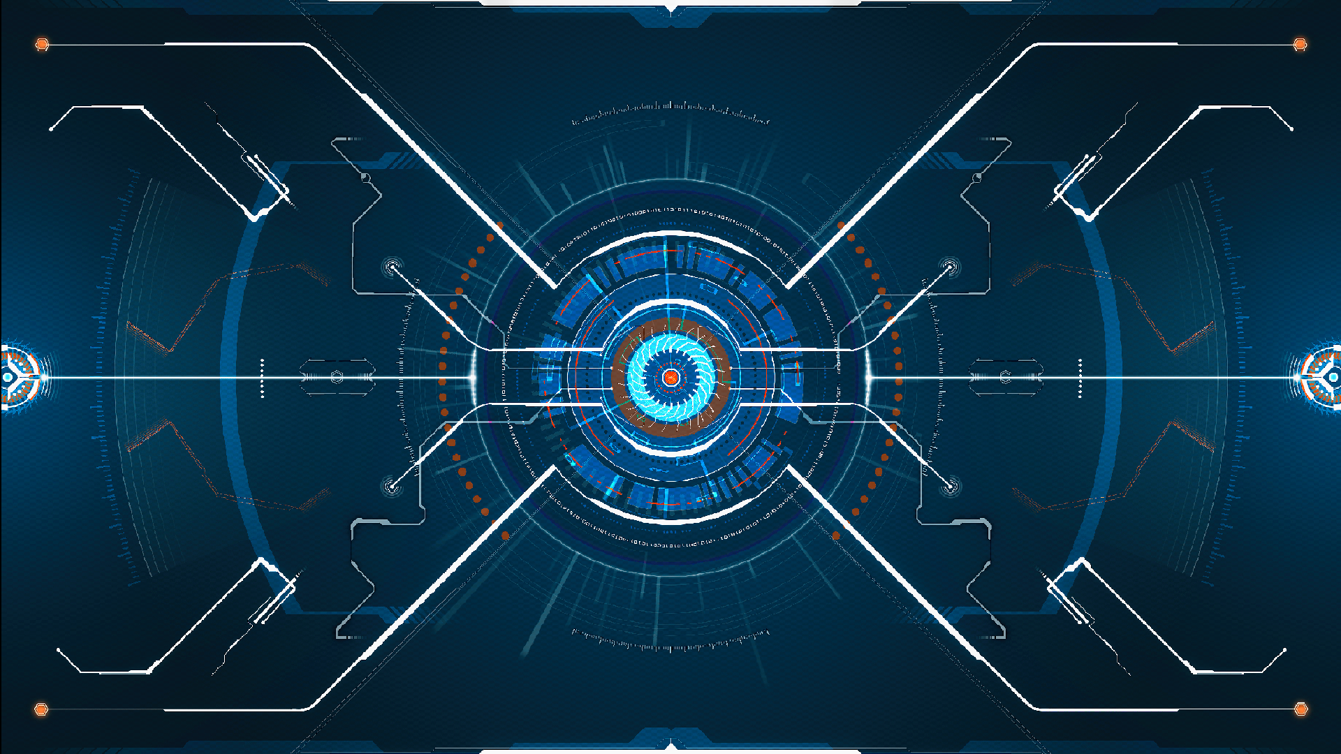 Interfaces HUD Cockpit Abstract Concept Art 1920x1080