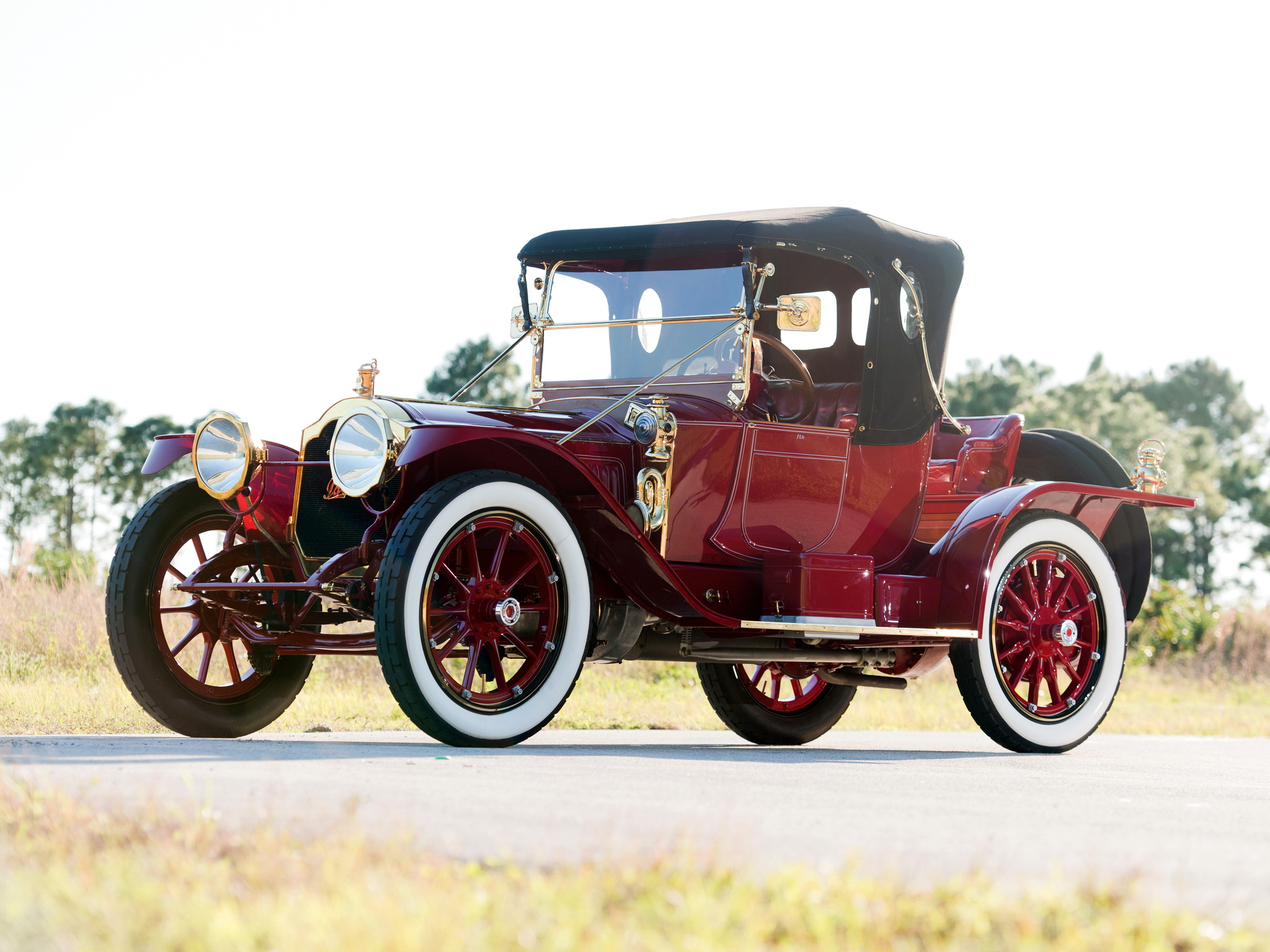 1913 Packard Six Runabout Vintage Car Luxury Car 2048x1536