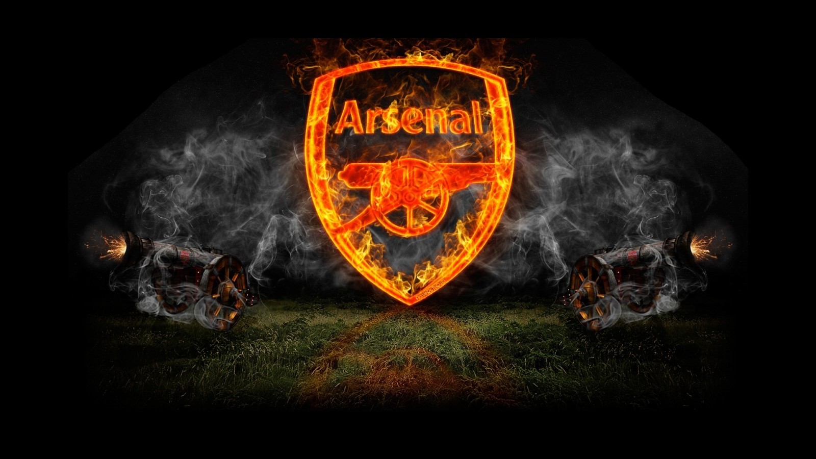 Arsenal Logo Sport Cannon 1600x900