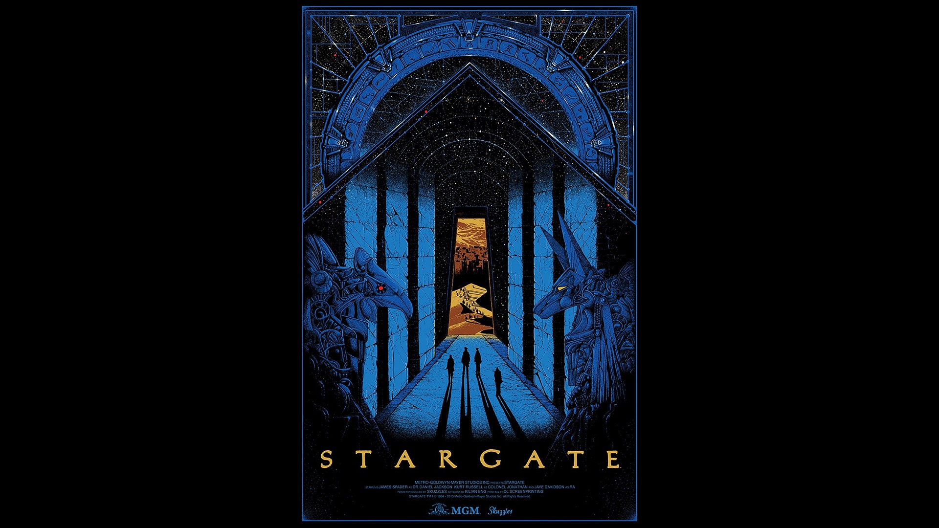 Stargate Movies Science Fiction Kurt Russell Fan Art 1920x1080