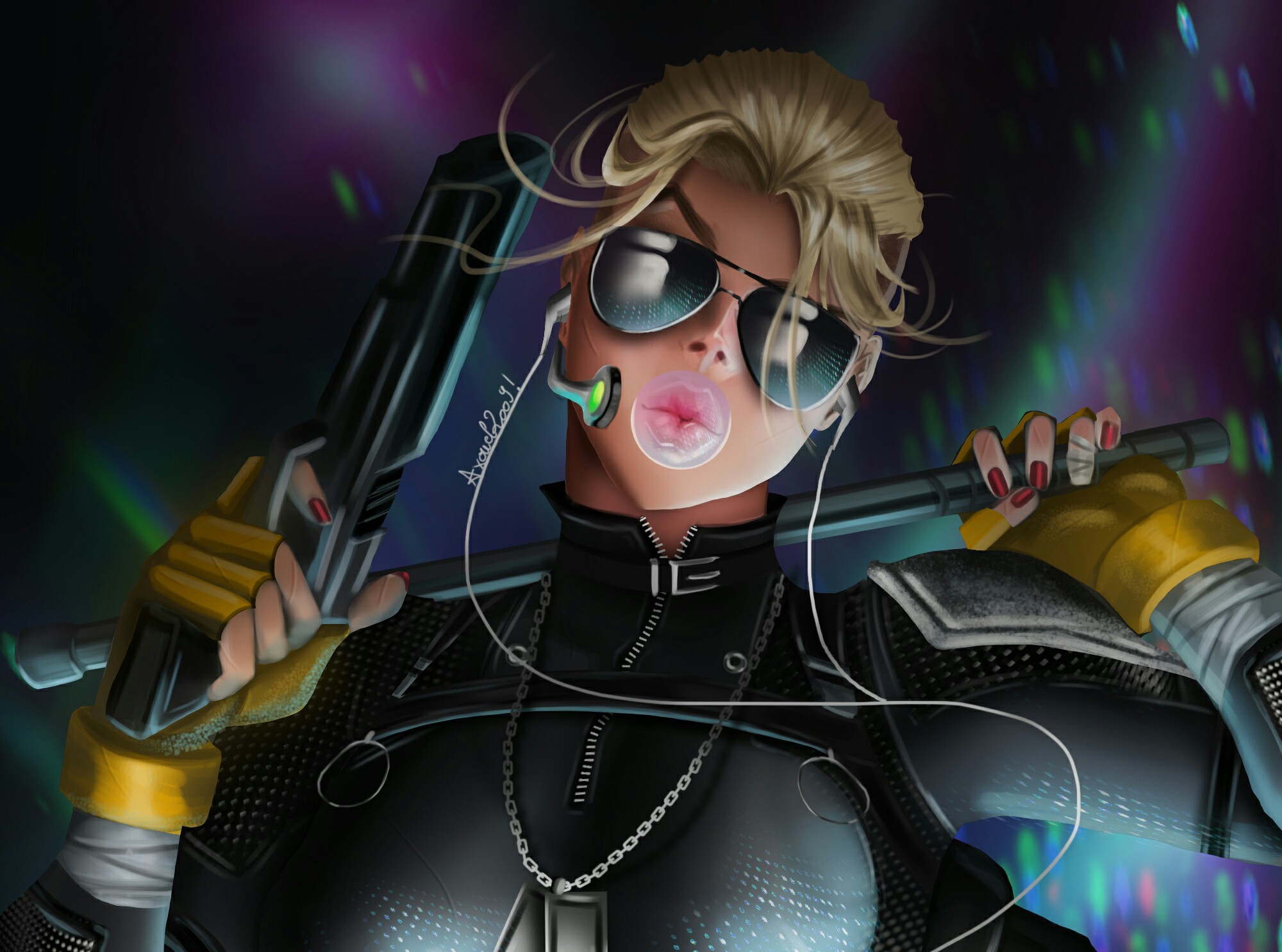 Mortal Kombat Cassie Cage 2000x1486