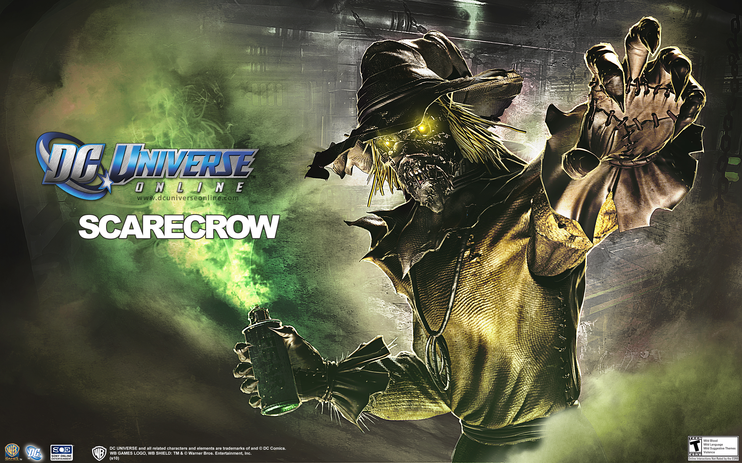 Scarecrow Batman 2560x1600