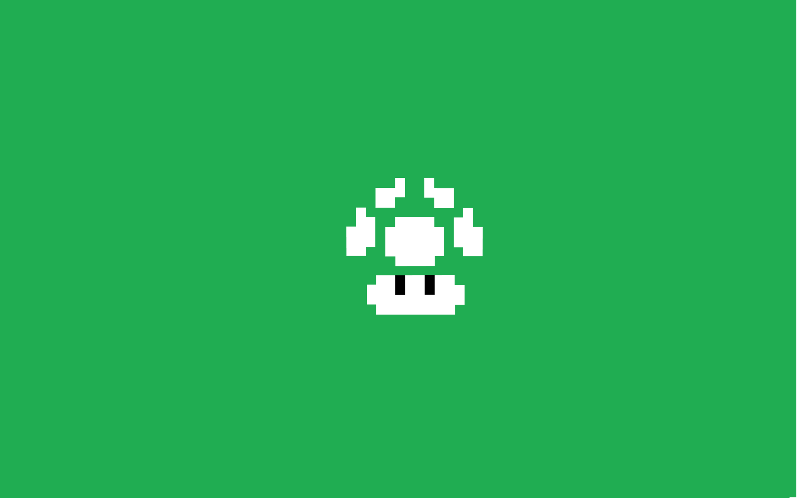 Super Mario Mario Bros Super Mario Bros 1 Up Pixel Art Minimalism Video Games Pixels 2560x1600
