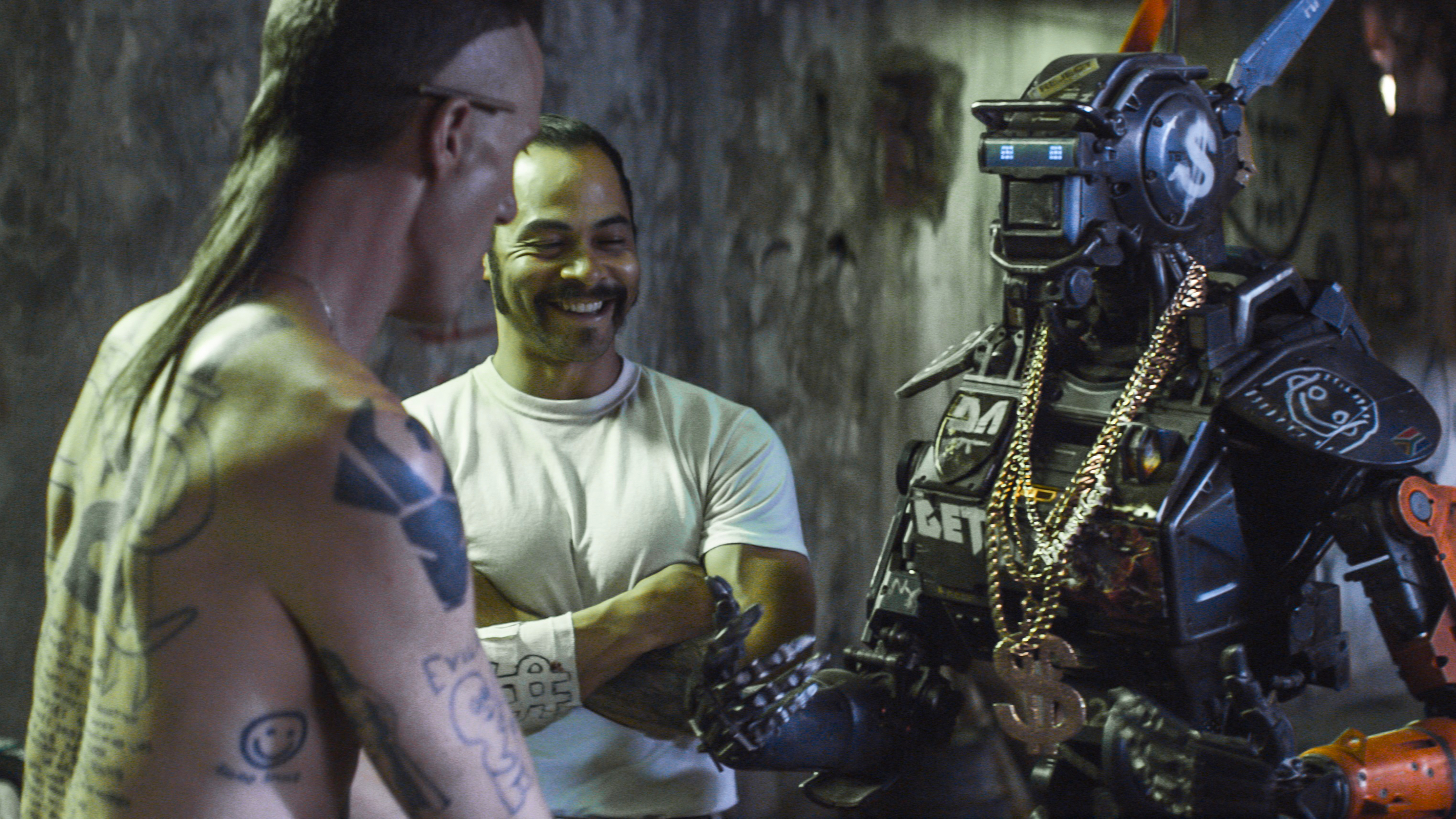 Yankie Amerika Jose Pablo Cantillo Chappie Watkin Tudor Jones Ninja Chappie 2880x1620