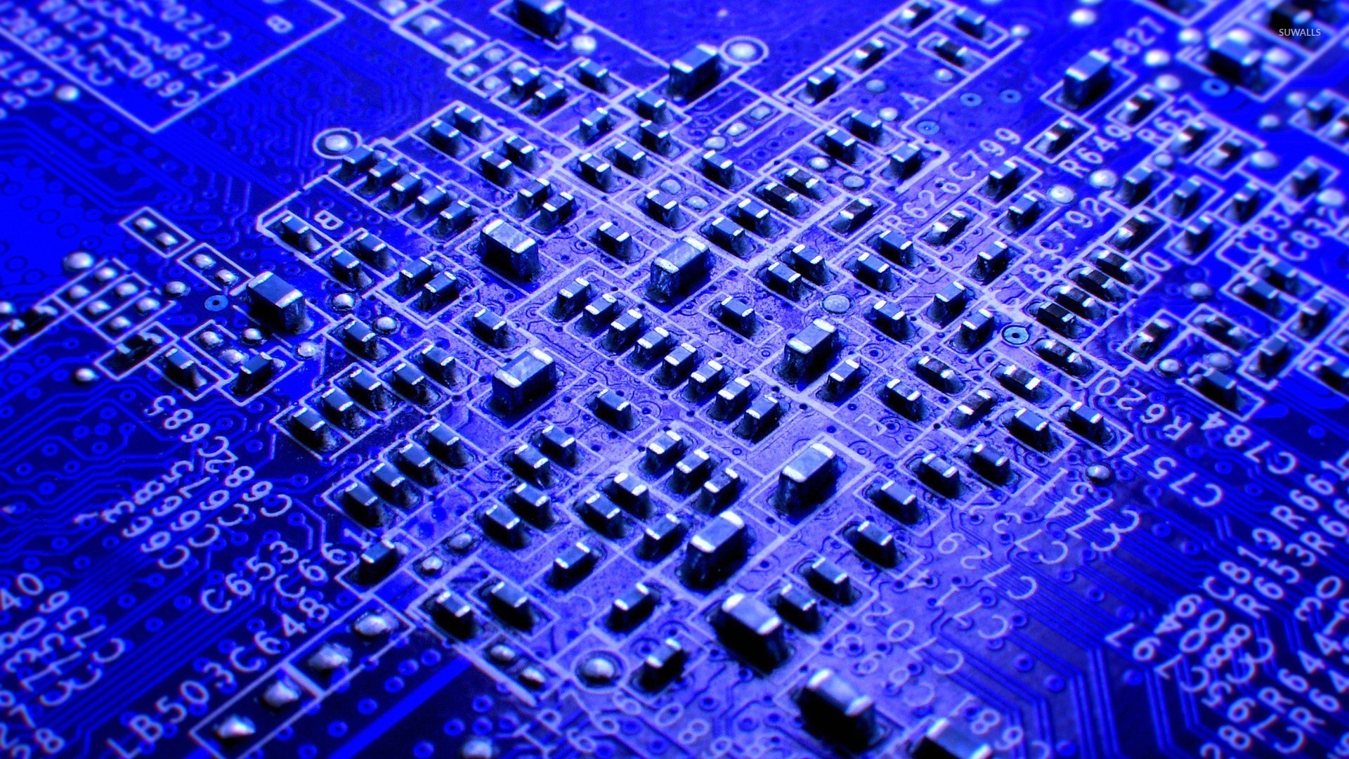 Technology Computer Circuit Boards Electricity Processor CPU Motherboards Microchip PCB 1920x1080