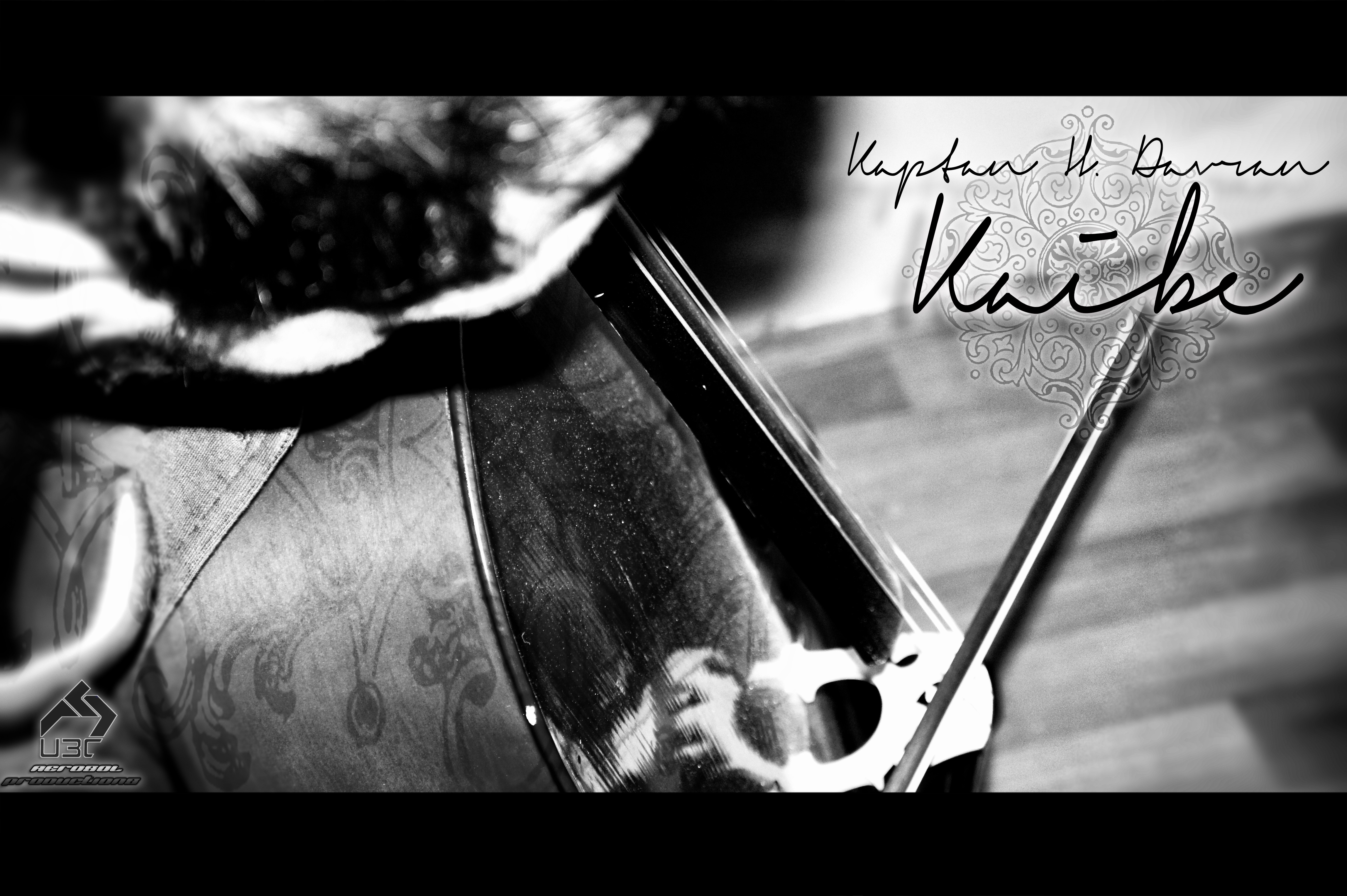 Cello Aerosol Productions Music Album Covers Monochrome Kaptan H Davran 4592x3056