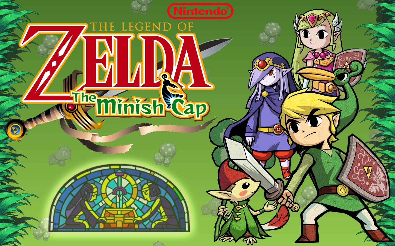 Link Vaati The Legend Of Zelda Zelda Ezlo The Legend Of Zelda The Legend Of Zelda The Minish Cap 1680x1050