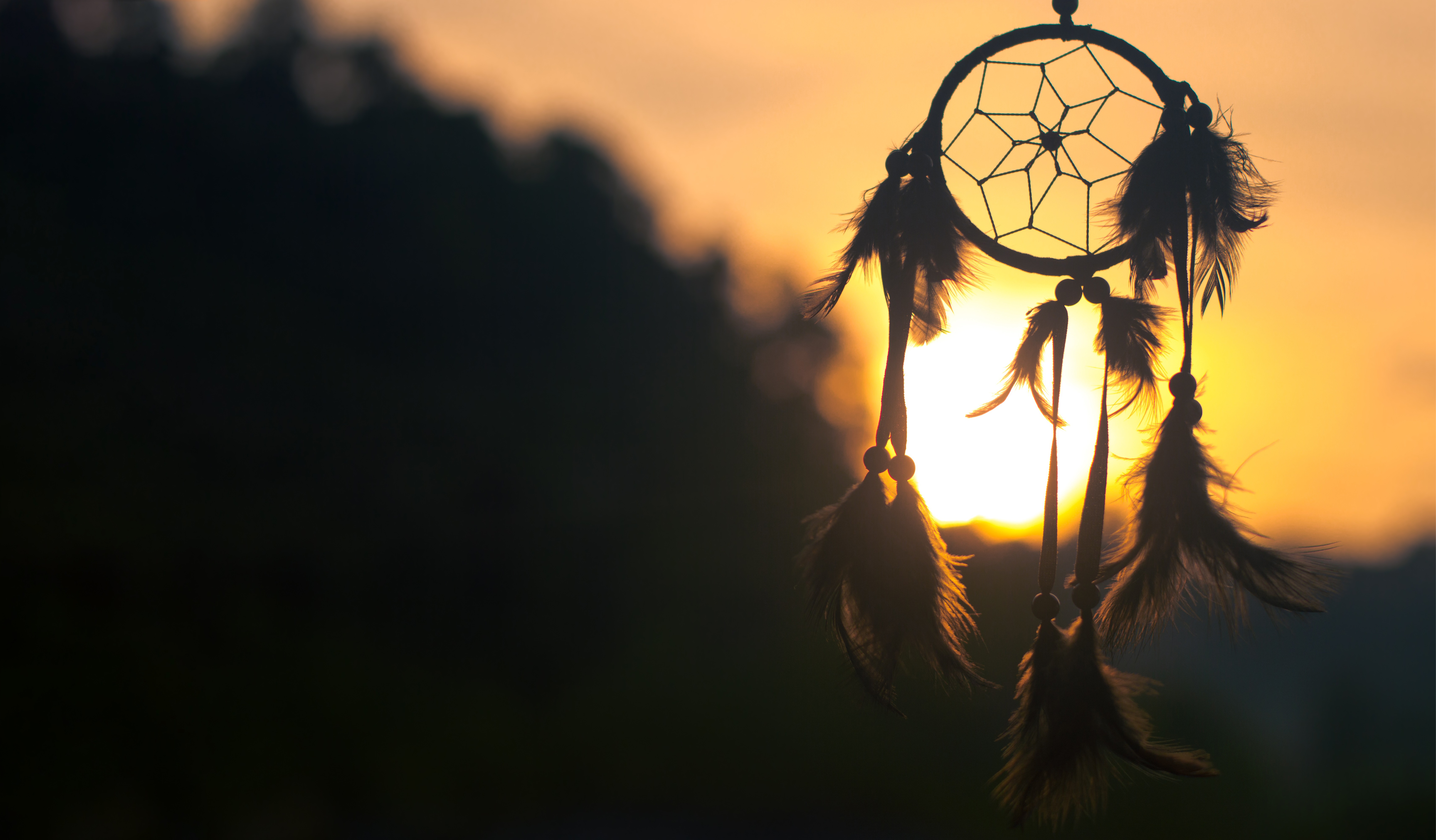 Sunset Dreamcatchers Landscape Yellow 6830x4000