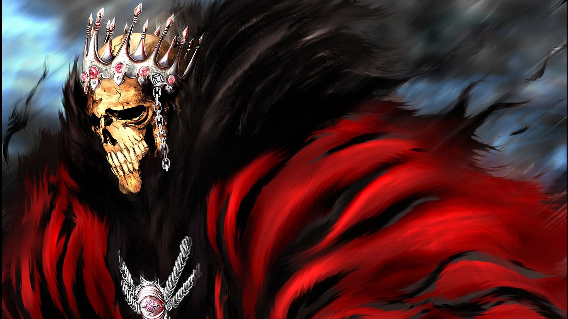 Bleach Espada Barragan Luisenbarn Skull Crown 1920x1080