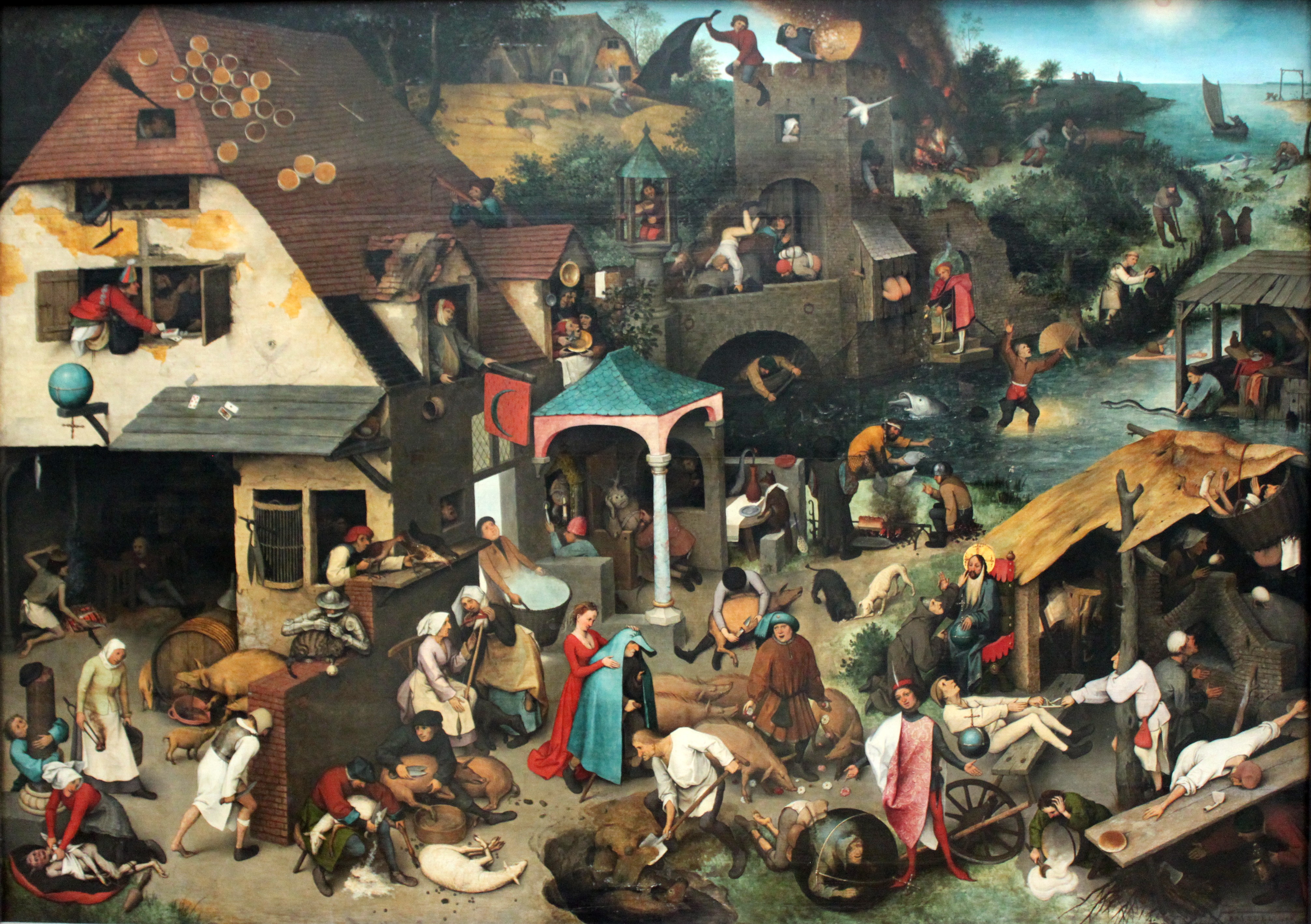 Pieter Bruegel Artwork Classical Art Painting 4024x2836