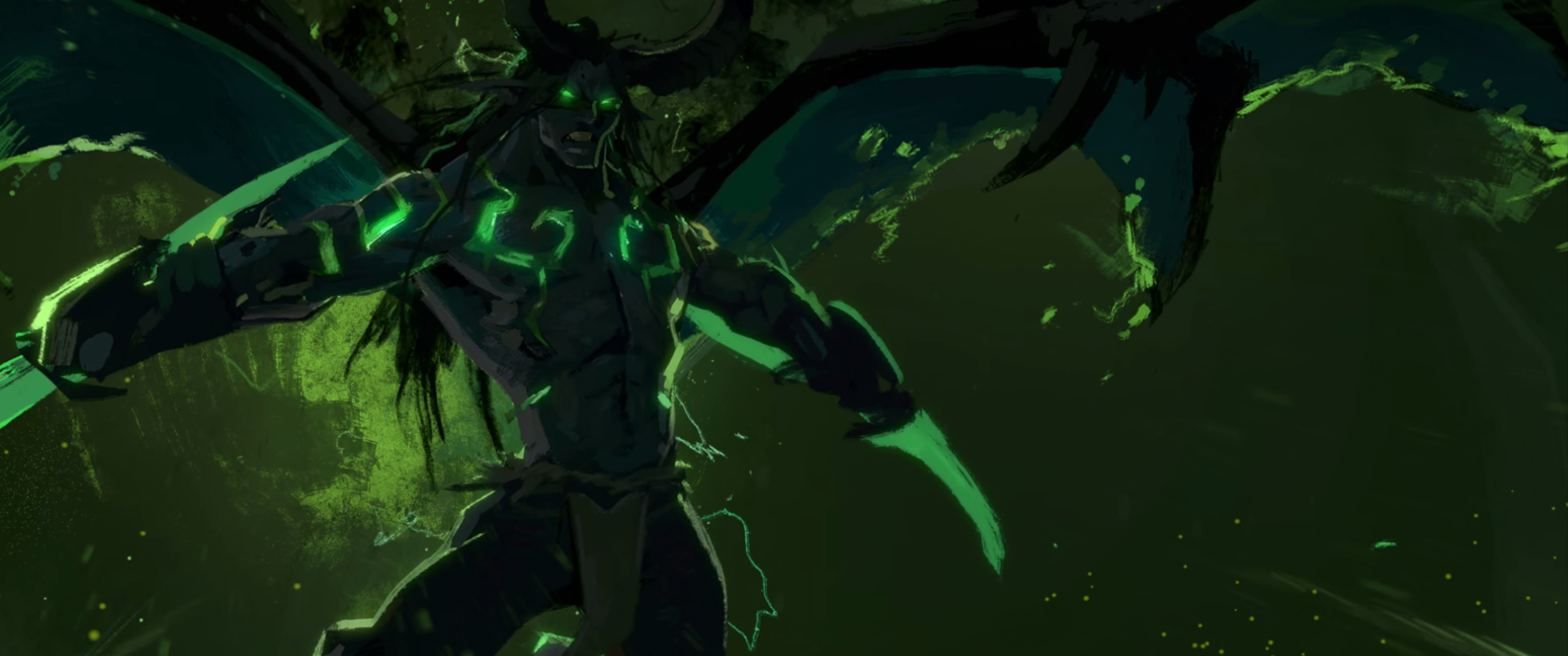 World Of Warcraft Blizzard Entertainment Demon Hunter Illidan Stormrage 3440x1440