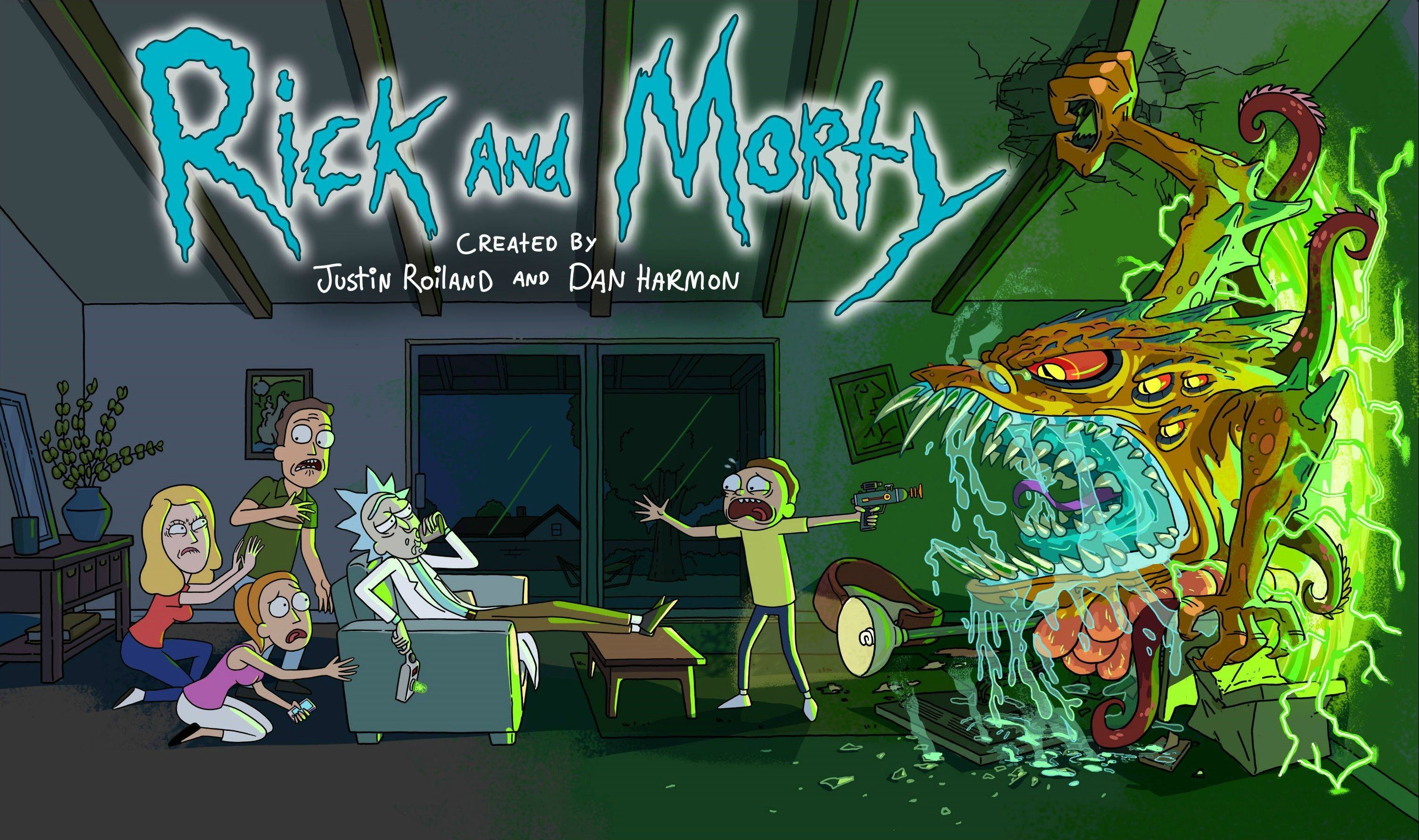 Rick And Morty Rick Sanchez Beth Smith Jerry Smith Morty Smith Summer Smith 3012x1784