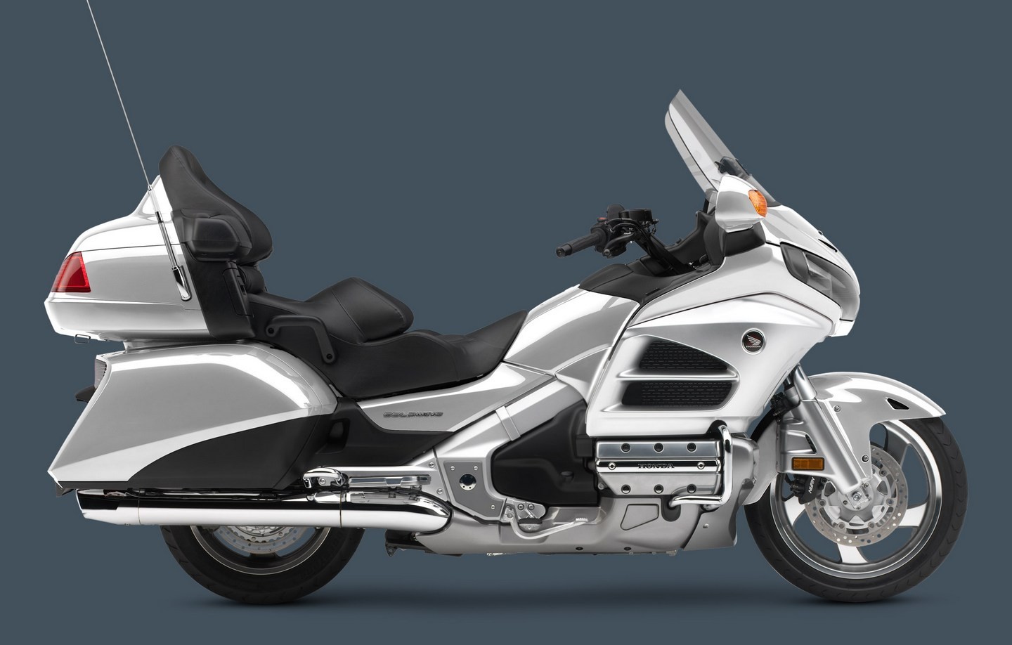 Honda Goldwing Motorcycle Simple Background Vehicle 1440x918