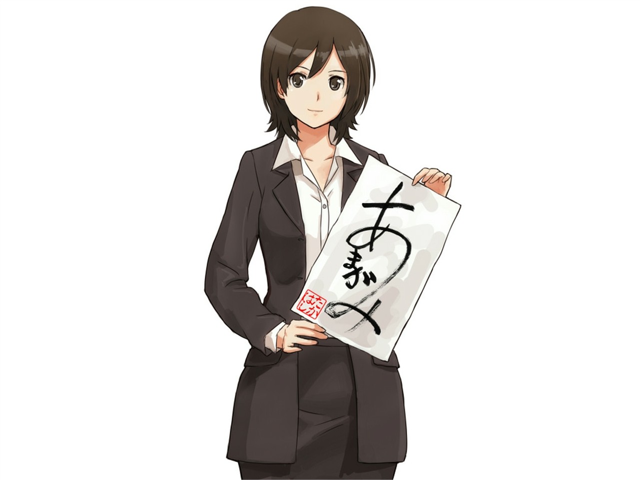 Amagami SS Anime Girls Anime Simple Background 1281x961