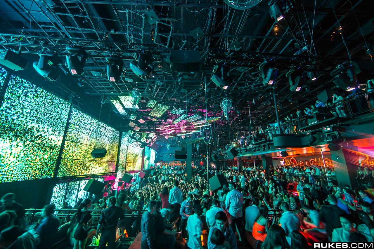 Nightclubs Las Vegas People Crowds 1280x853