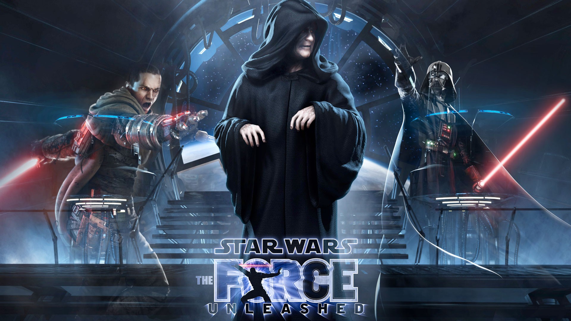 Star Wars Video Games Star Wars Villains Lightsaber Video Game Art Star Wars The Force Unleashed 1920x1080