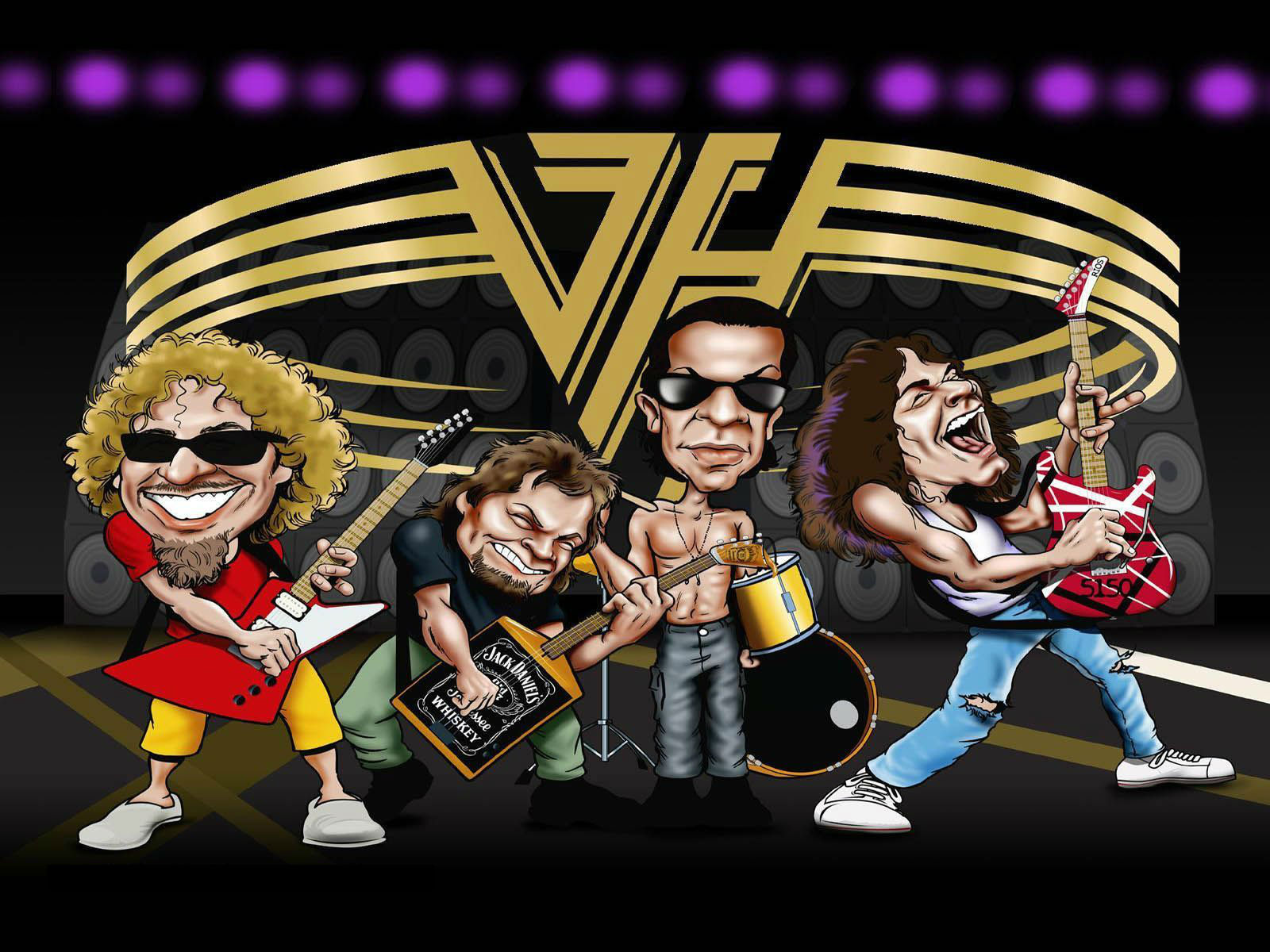 Van Halen Hard Rock Heavy Metal 1600x1200
