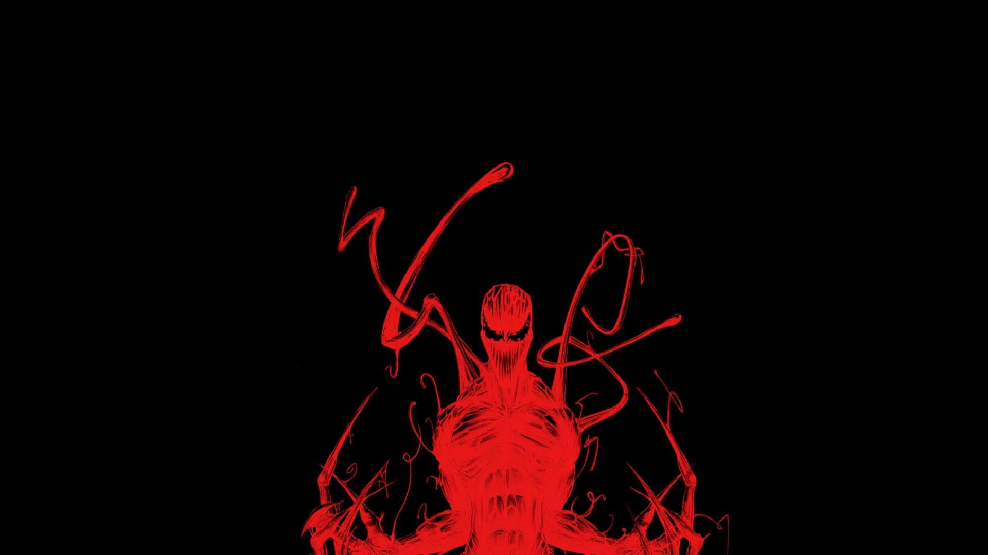 Carnage Spider Man Artwork 1920x1080