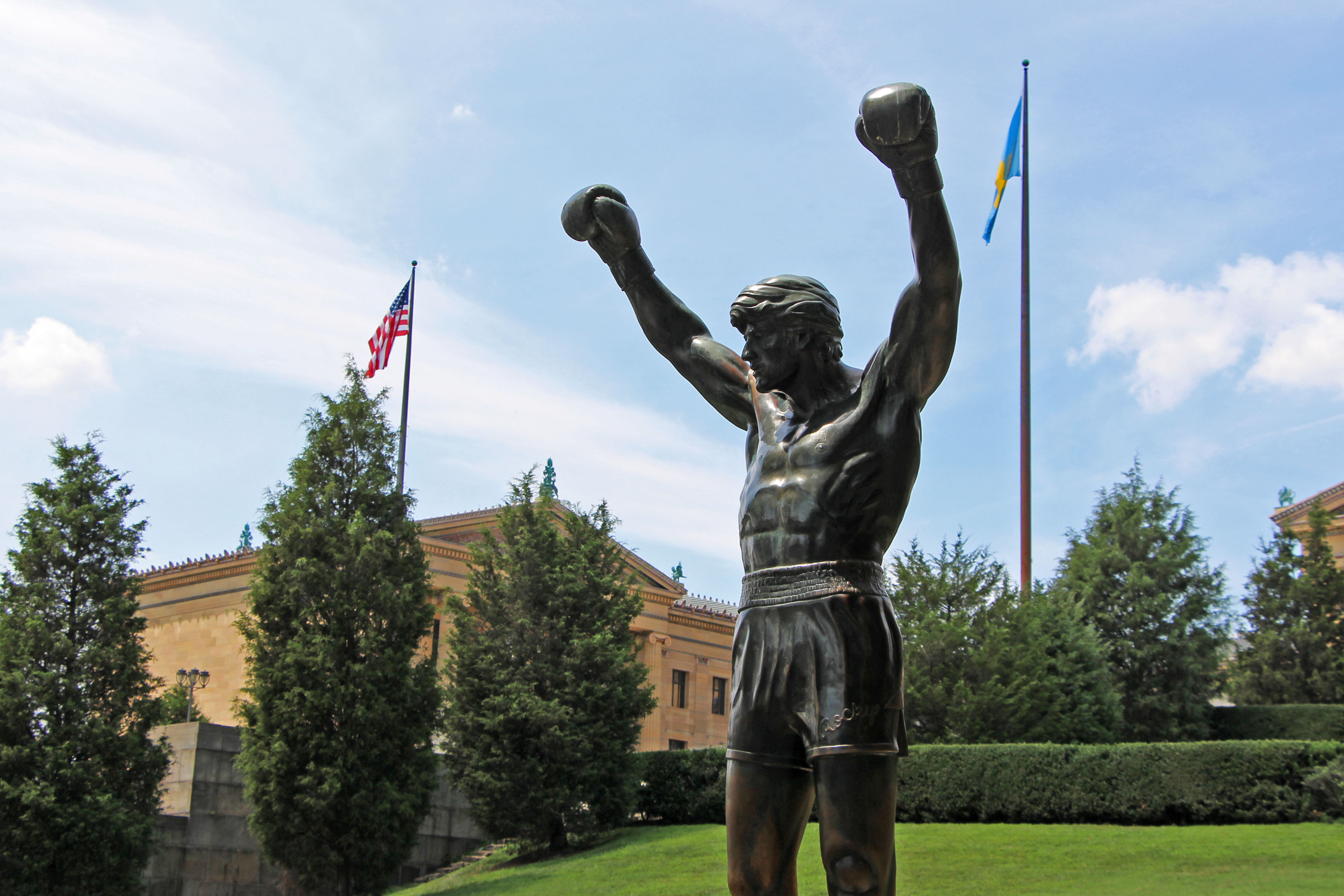 Rocky Balboa Statue 3456x2304