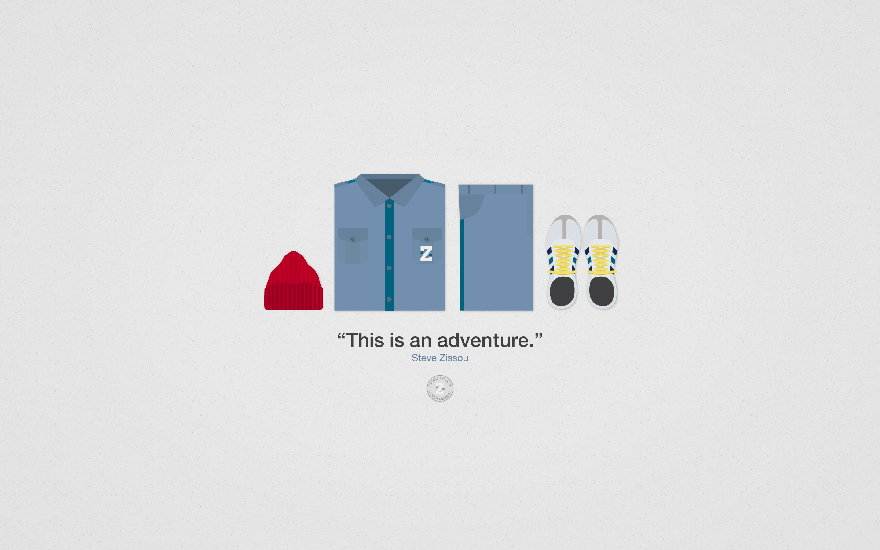 Minimalist Wes Anderson The Life Aquatic With Steve Zissou 2880x1800