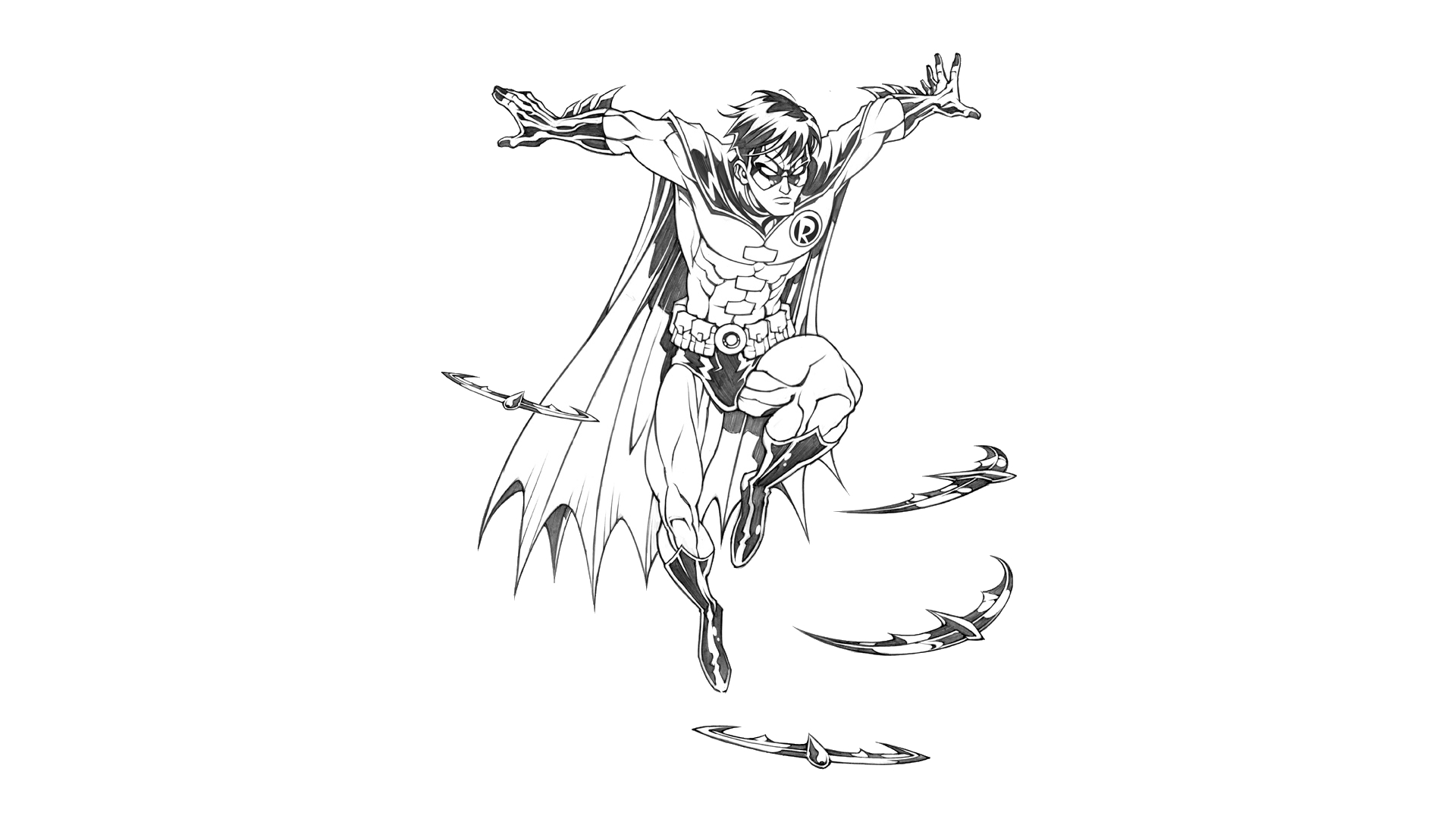 Robin DC Comics Tim Drake 1920x1080