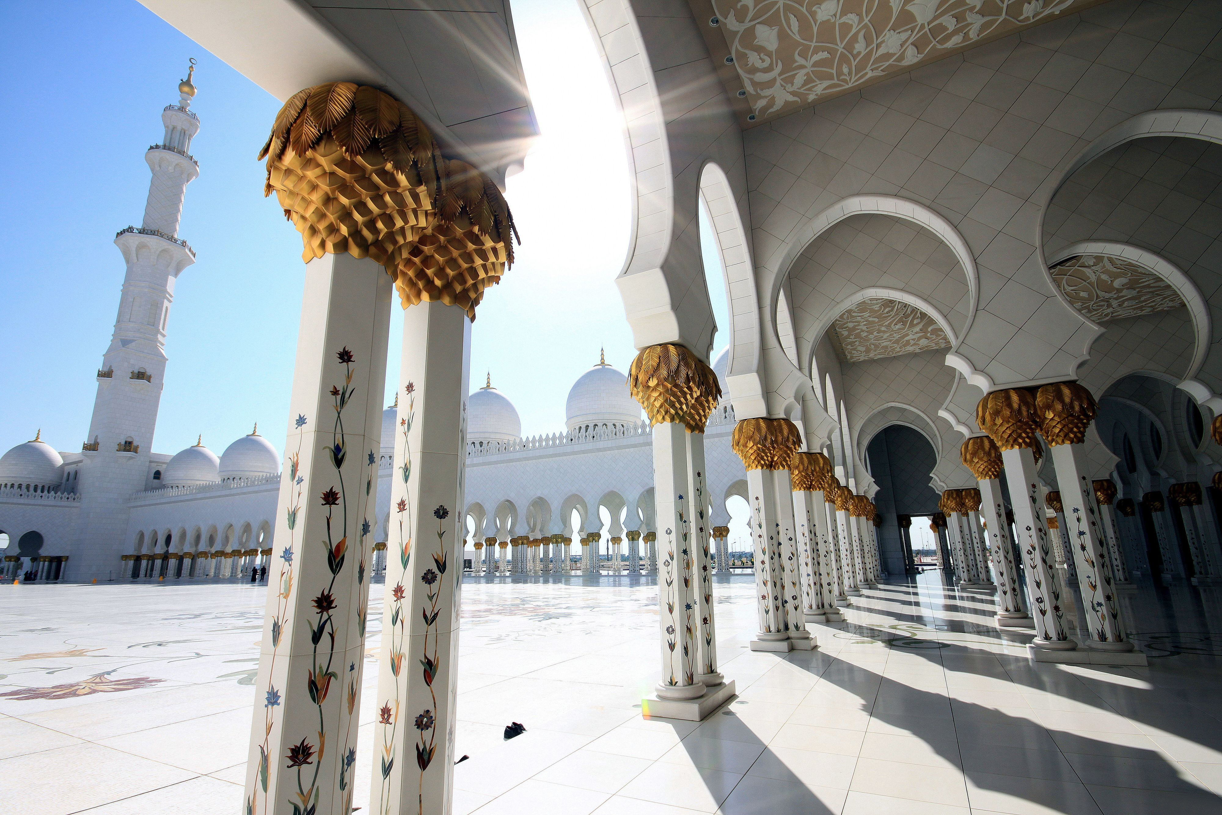 Religious Sheikh Zayed Grand Mosque 4000x2667