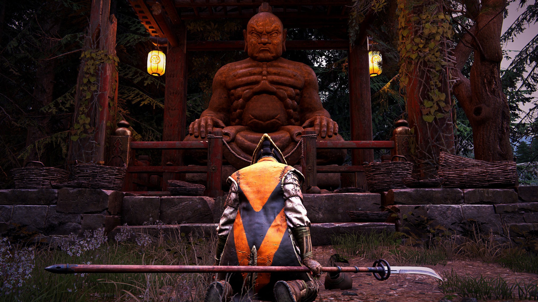 For Honor Blades Samurai Screen Shot Statue 2048x1152