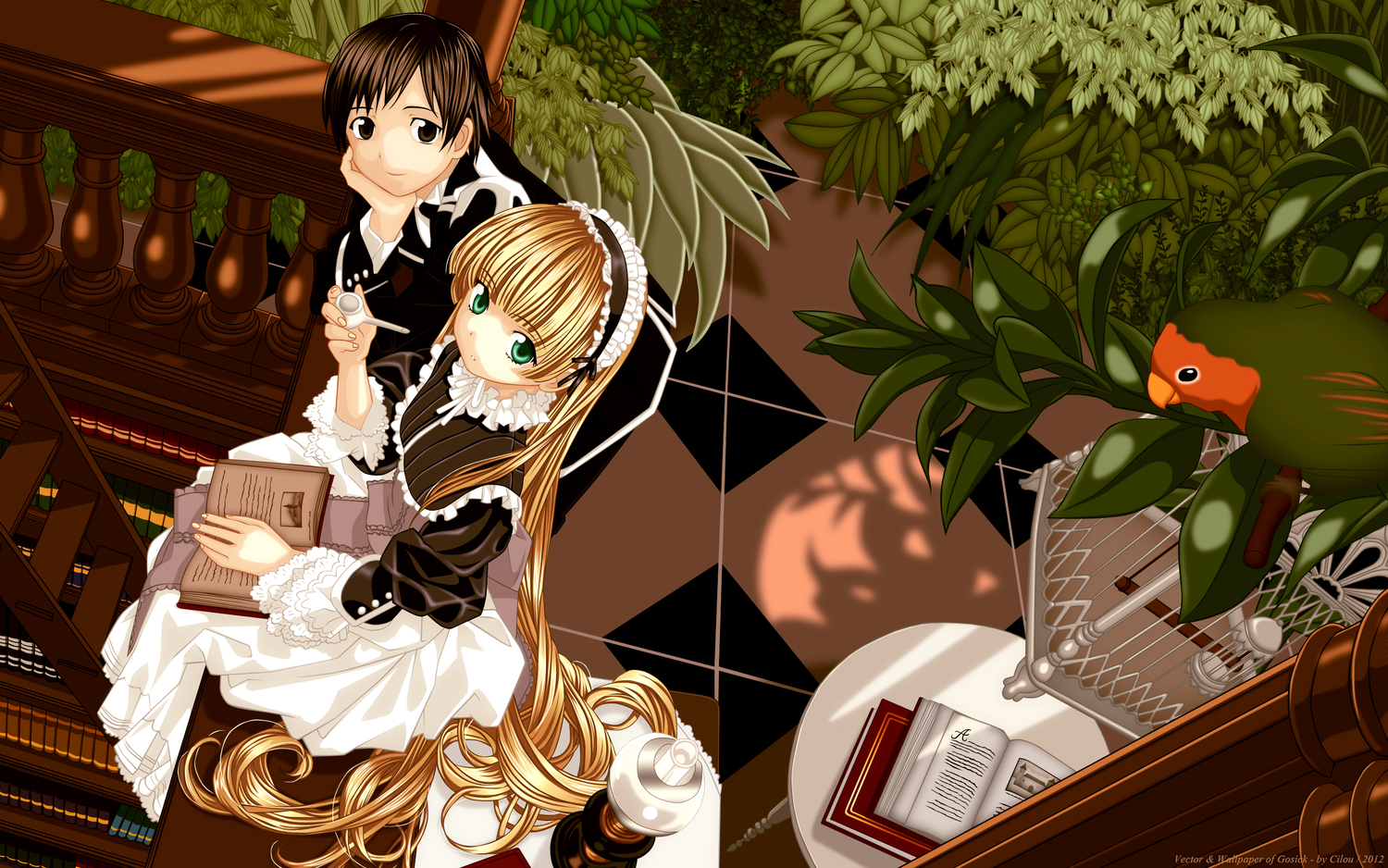 Anime Gosick 1500x938