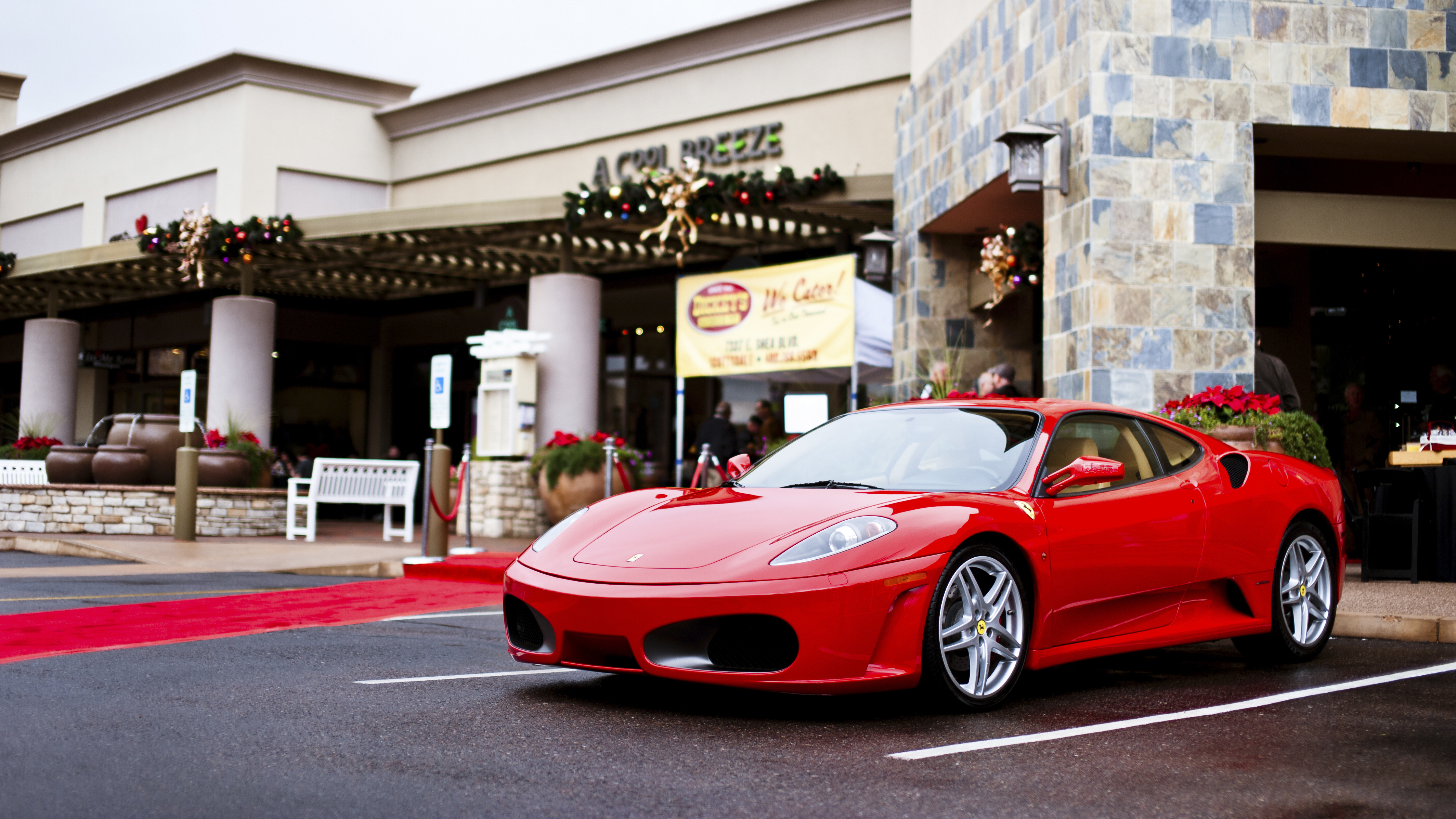 Ferrari F430 Ferrari Red Car Car Vehicle Sport Car 4256x2394