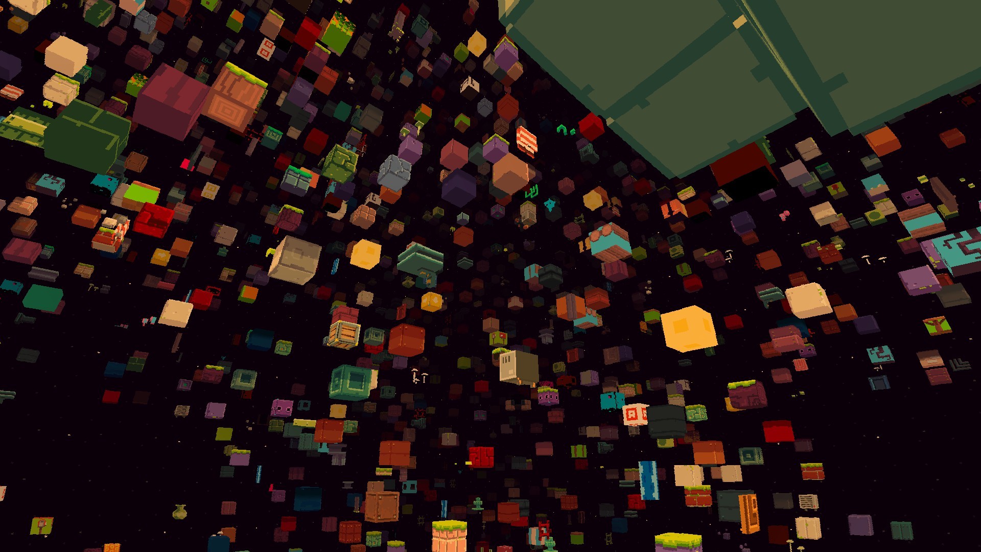 Fez Video Games Video Game Art Cube 1920x1080