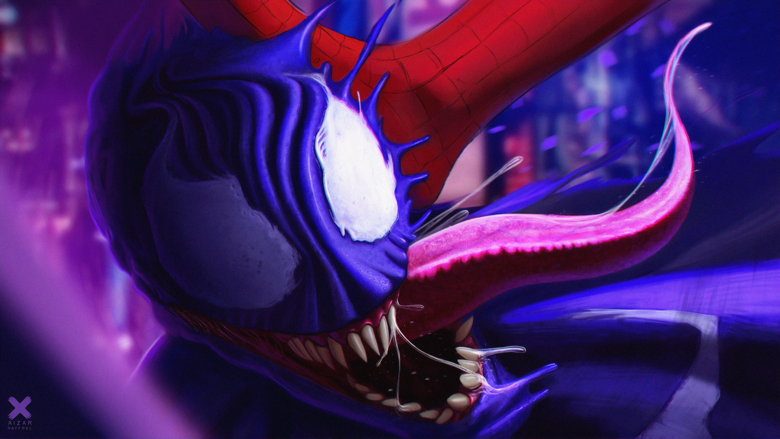 Digital Digital Art Artwork Illustration Marvel Comics Marvel Cinematic Universe Venom Eddie Brock S 2560x1440