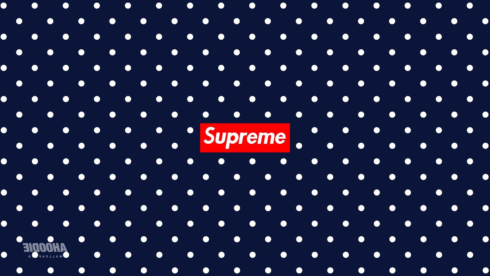 Supreme Dots Blue Texture 1920x1080