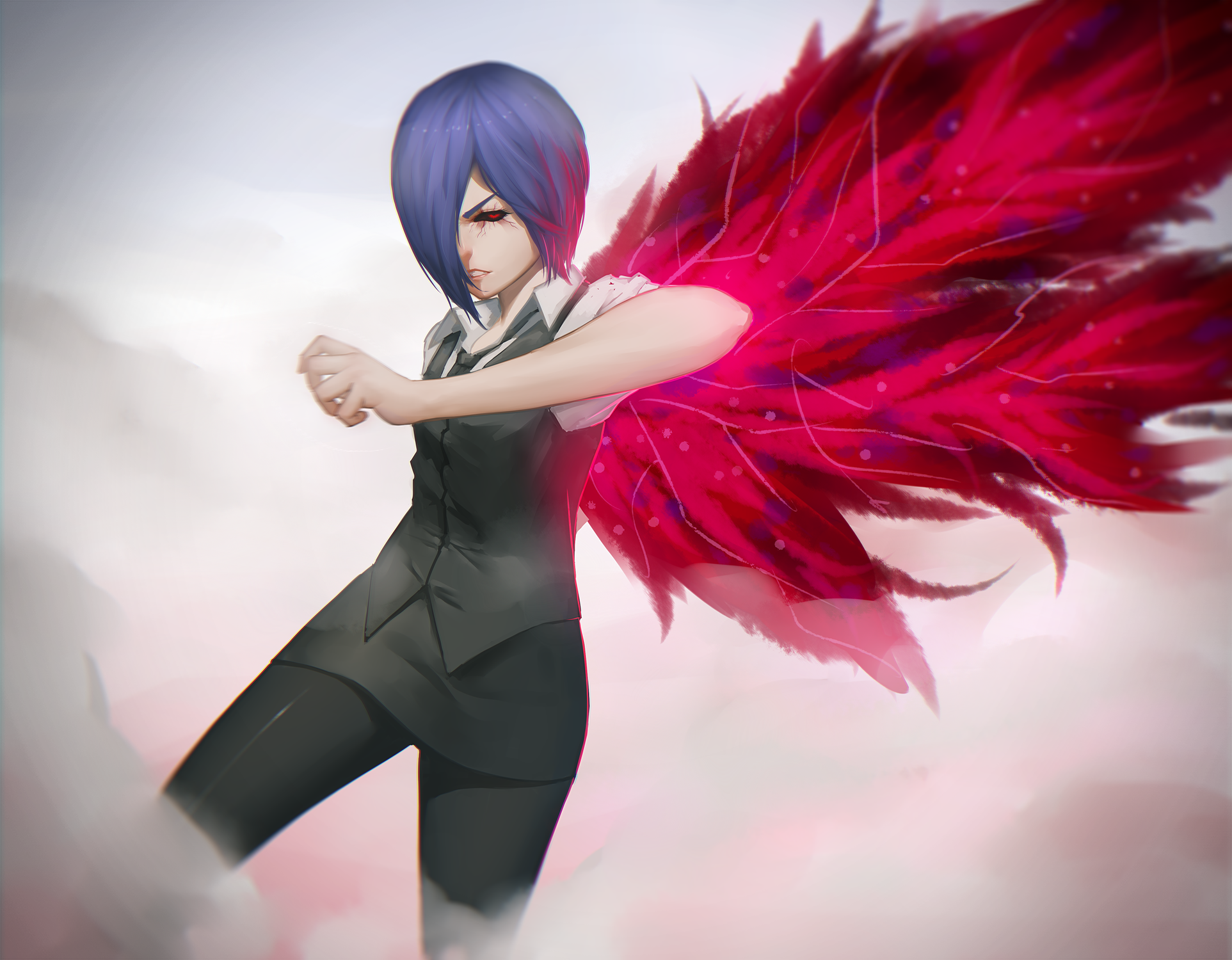 Tokyo Ghoul Kirishima Touka Anime 1925x1500