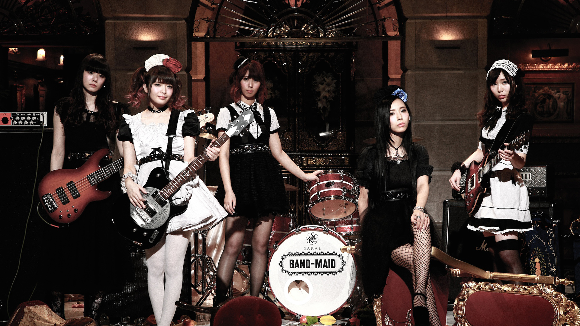 Band Band Maid Rock Bands Women Music Musical Instrument Asian 1920x1080