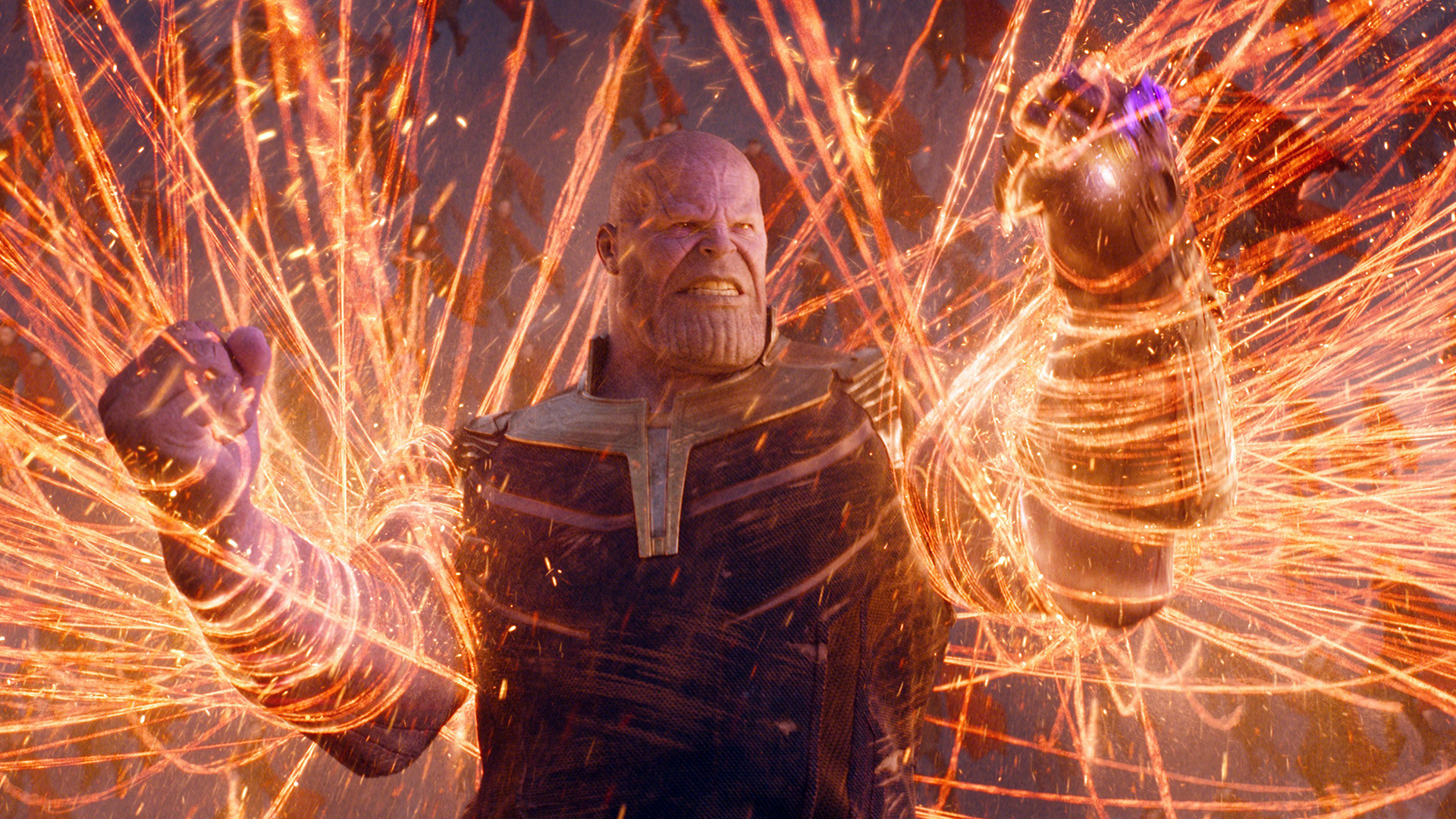 Thanos Marvel Cinematic Universe The Avengers Avengers Infinity War Infinity Gauntlet Doctor Strange 1920x1080