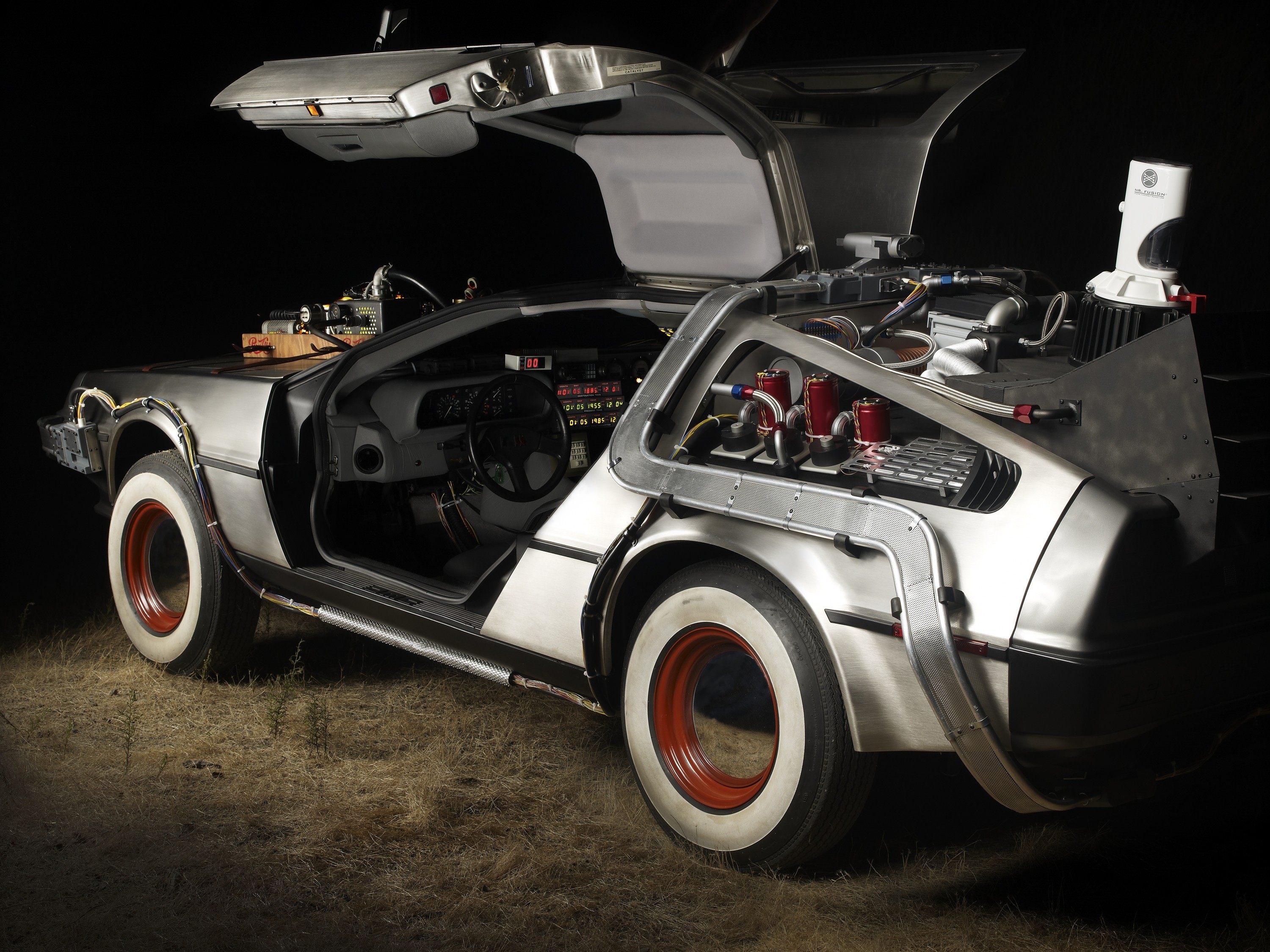 DeLorean Back To The Future Time Machine Movies Car Vehicle 3000x2250