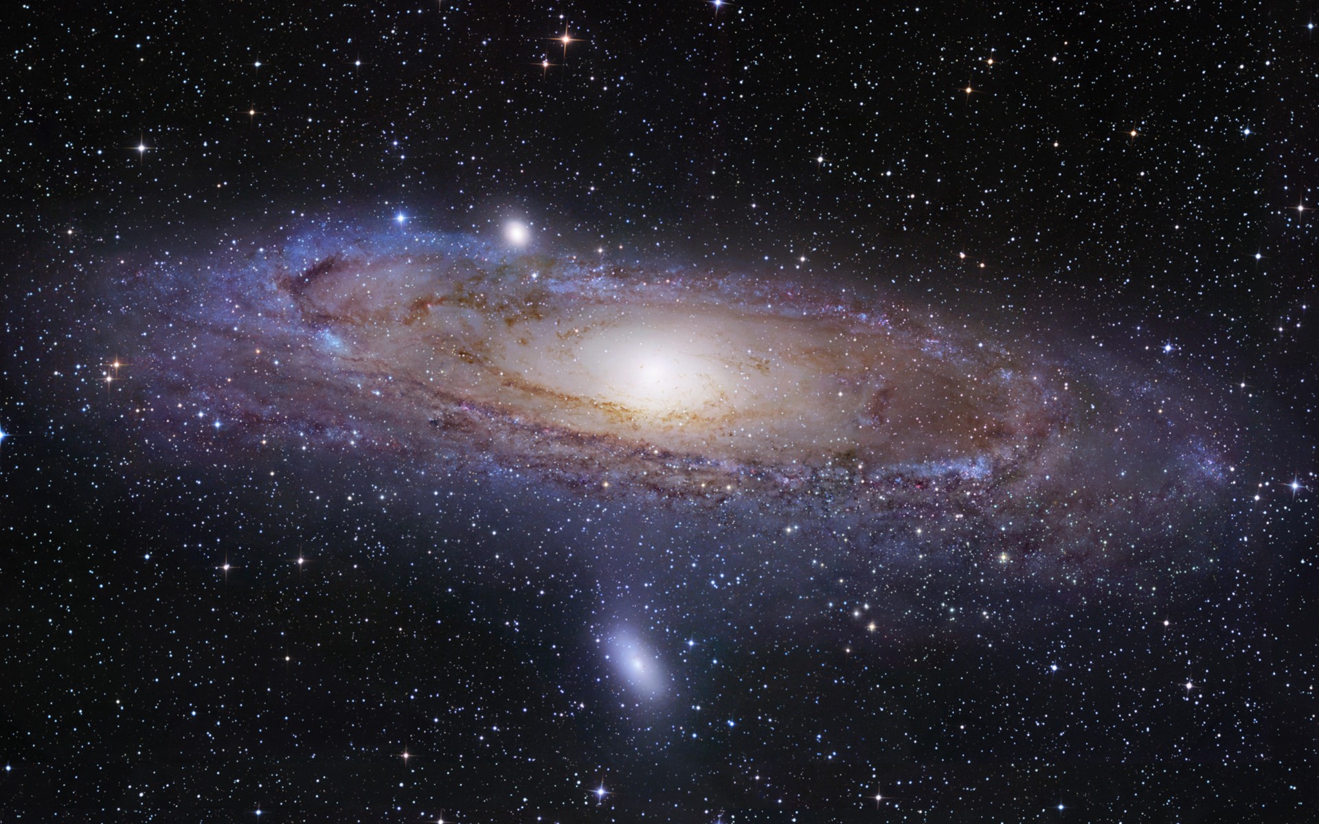 Space Digital Art Galaxy Space Art Messier 31 1920x1200