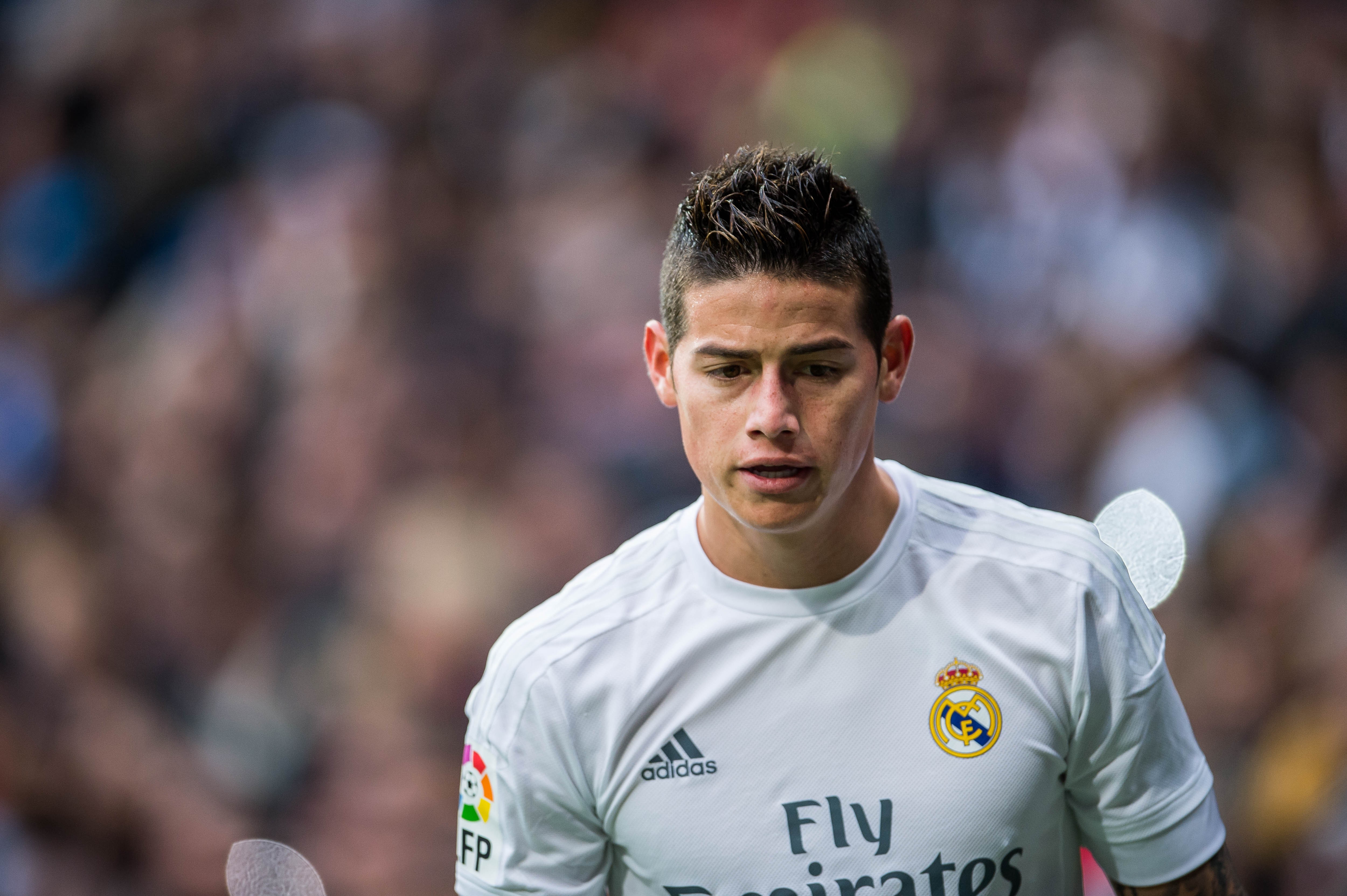 James Rodriguez Real Madrid Colombia Footballers Spain Madrid Men 5000x3328