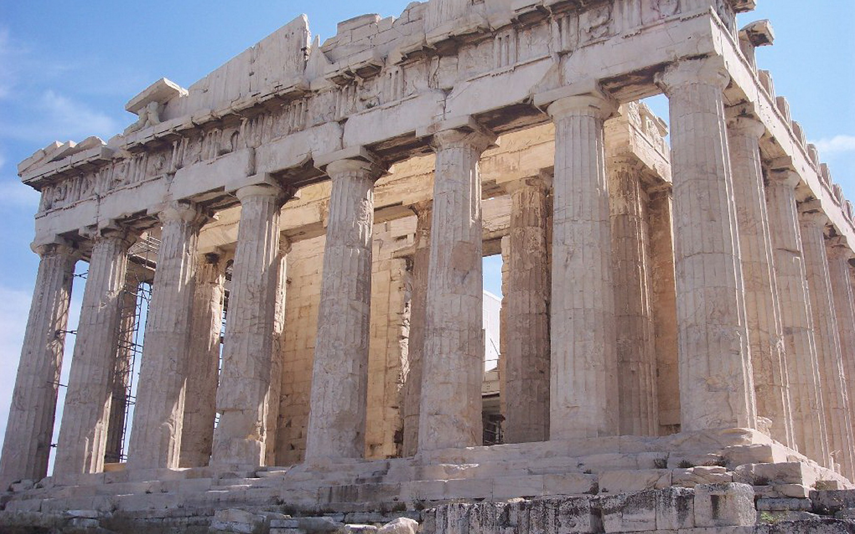 Parthenon Ancient Greece Monuments Greece Athens 1680x1050