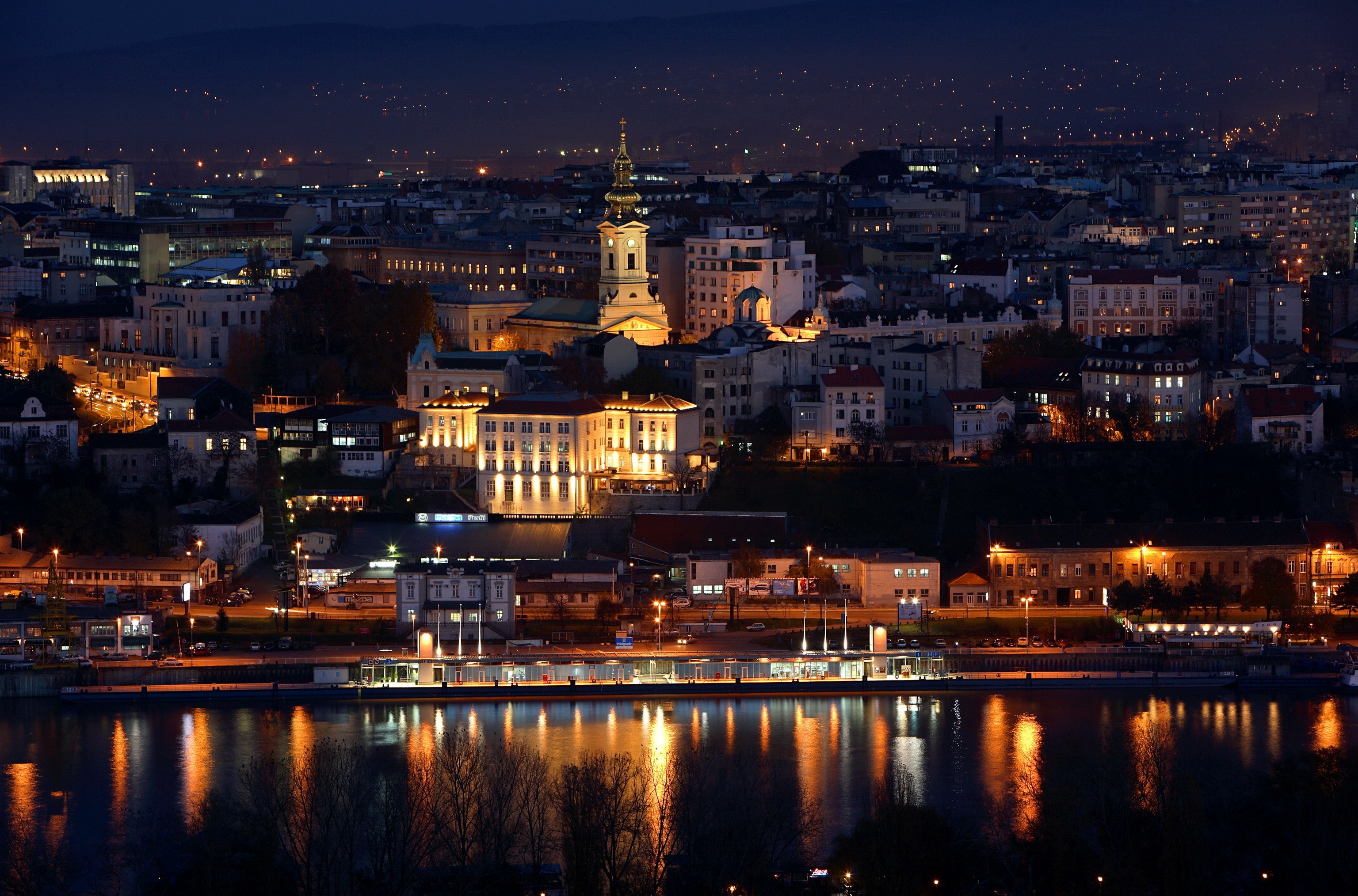 Belgrade Serbia Danube 3072x2028