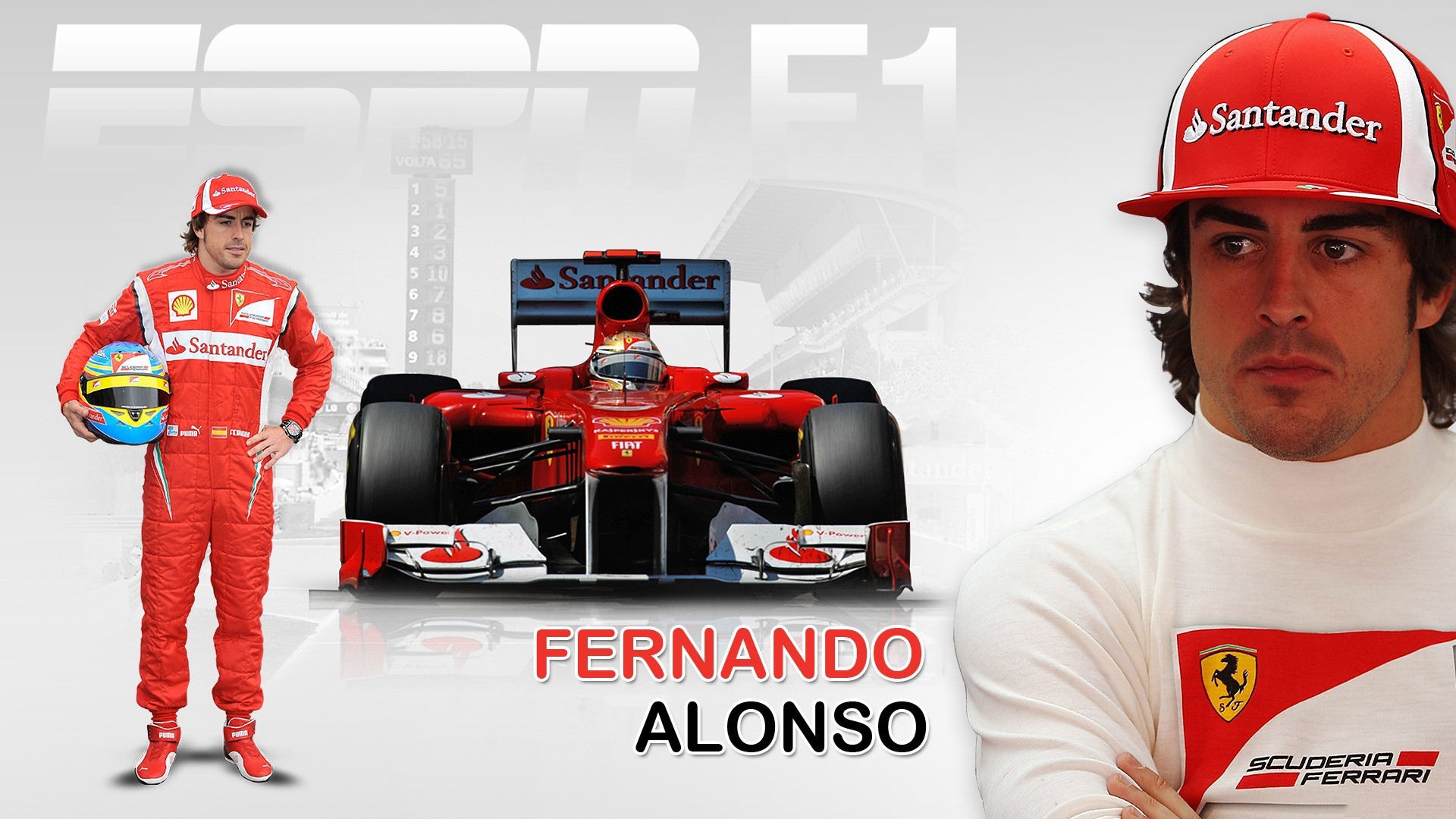 Formula 1 Scuderia Ferrari Fernando Alonso 1920x1080