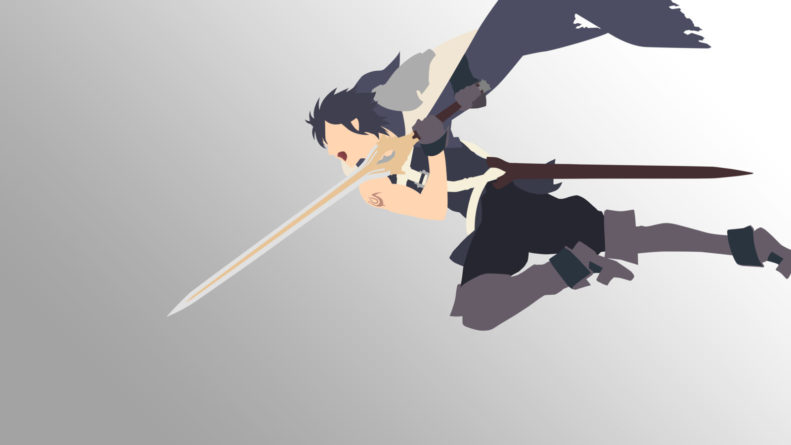 Chrom Fire Emblem Awakening Minimalism Anime Vectors 1600x900