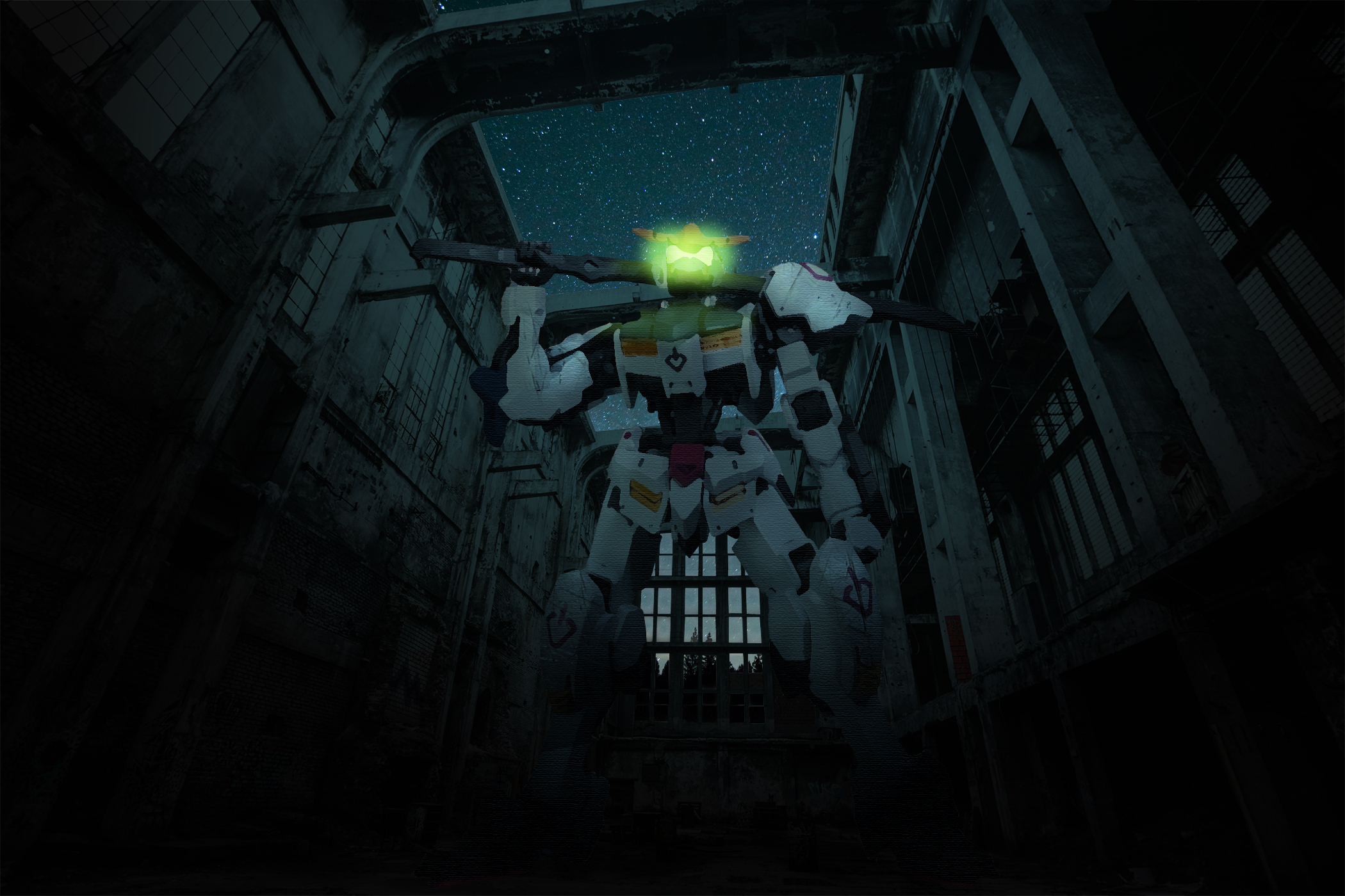 Robot Gundam Transformer 2100x1400