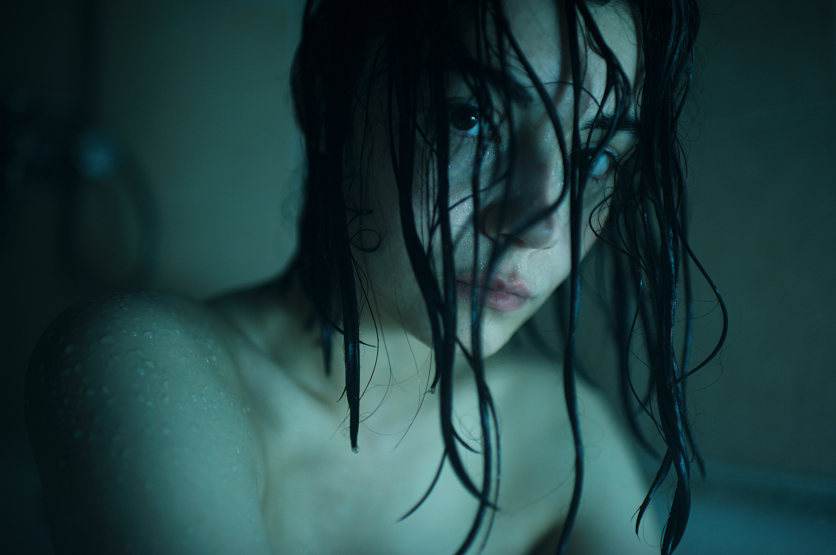 Women Black Hair Women In Shower Marat Safin 1680x1114