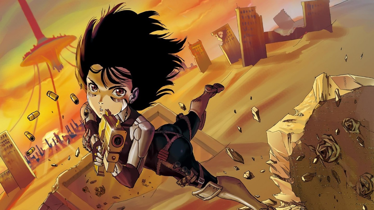 Anime Black Hair GUNNM Battle Angel Alita 1440x810