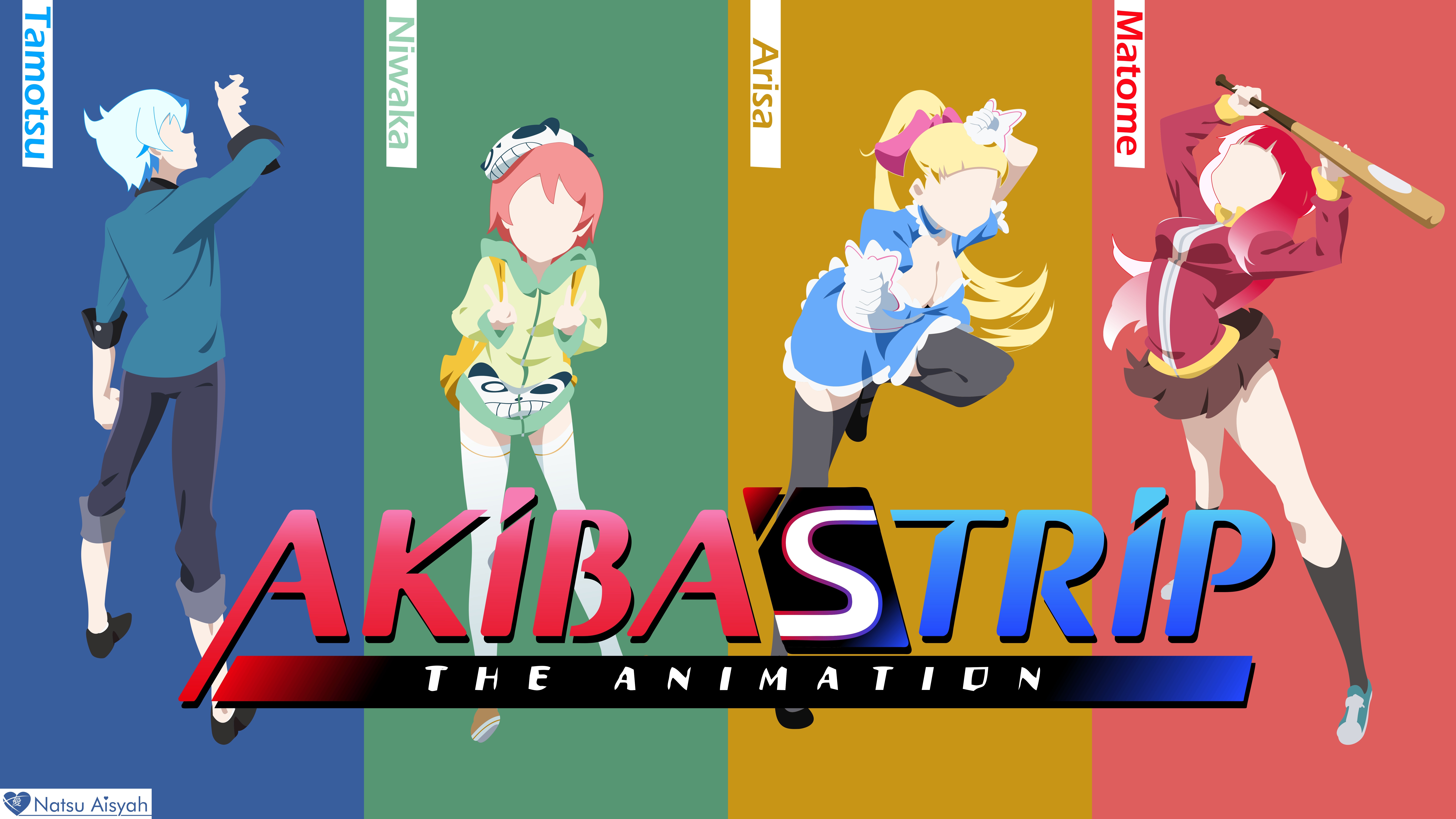 Akibas Trip Manseika Matome Anime Collage Anime Girls 9600x5400